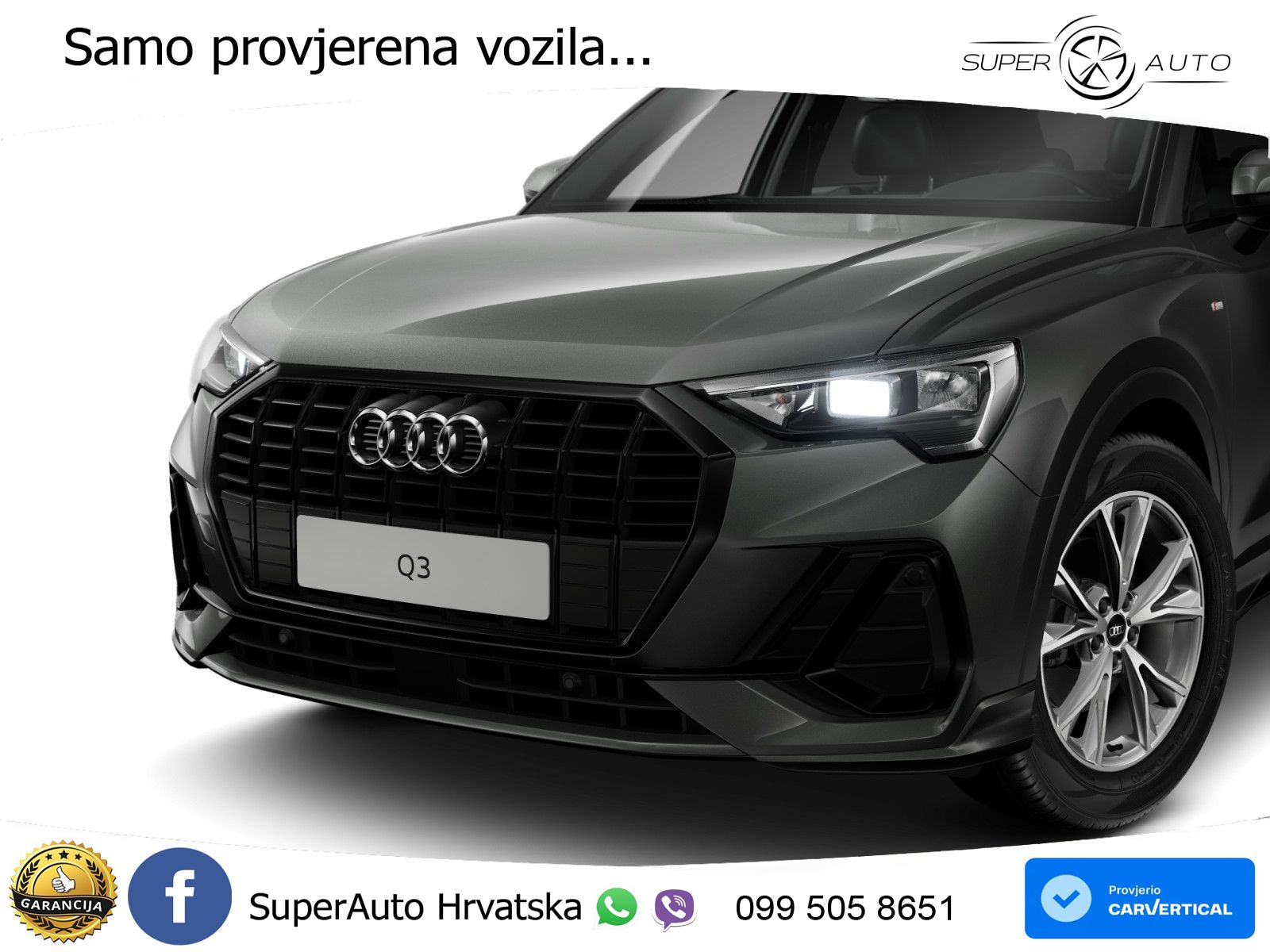 Audi Q3 35 TFSI (150 KS) S tronic S line LED+GR SJED+ACC