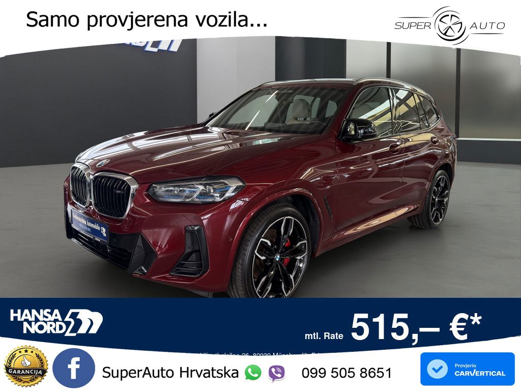 BMW X3 M40i xDrive Steptronic ACC+HEAD+4xGR SJED+360+PANO