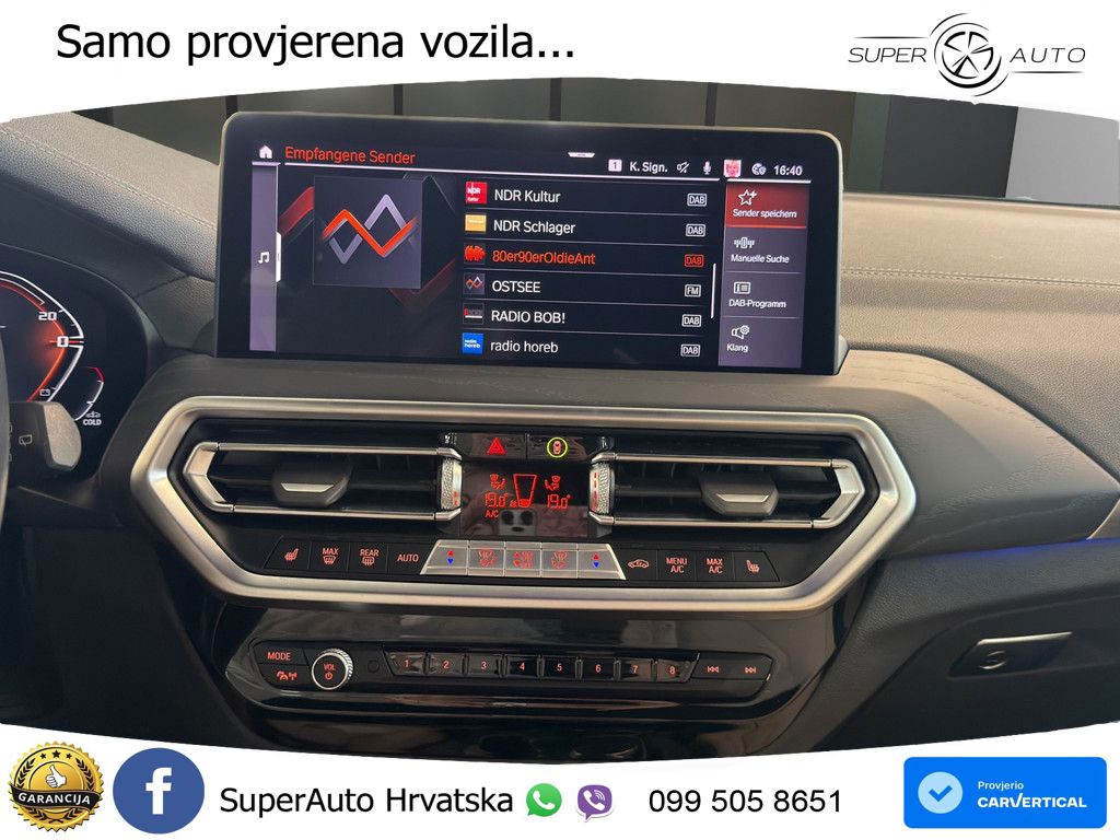 BMW X3 M40i xDrive Steptronic ACC+HEAD+4xGR SJED+360+PANO