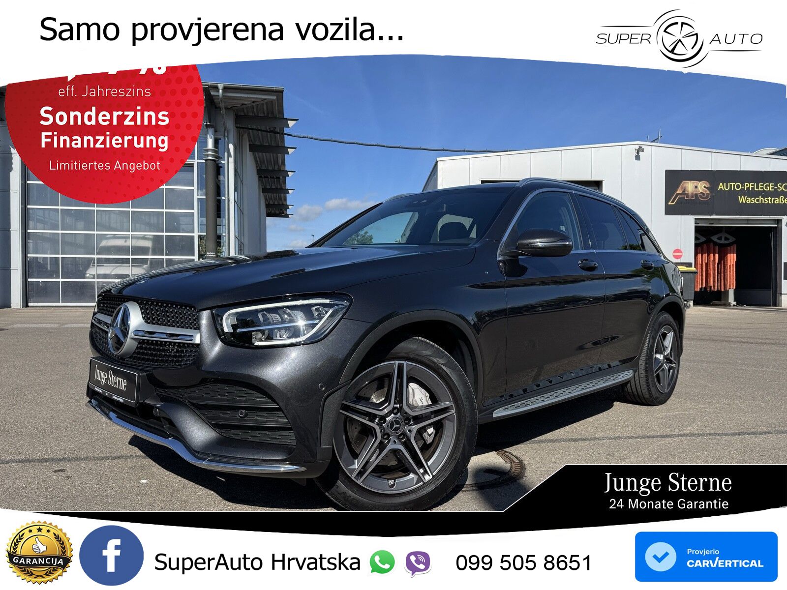 Mercedes GLC 300 (258 KS) 4MATIC 9G-TRONIC AMG LED+GR SJED+ACC