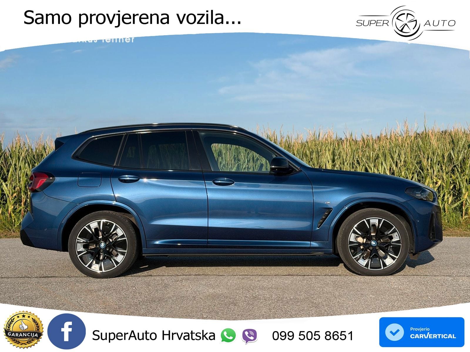 BMW iX3 80 kWh (286 KS)