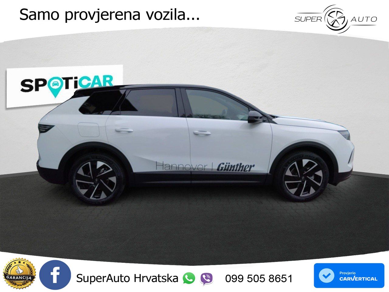 Opel Grandland 1.2 Turbo (145 KS) Hybrid eDCT GS LED+GR SJED+ACC