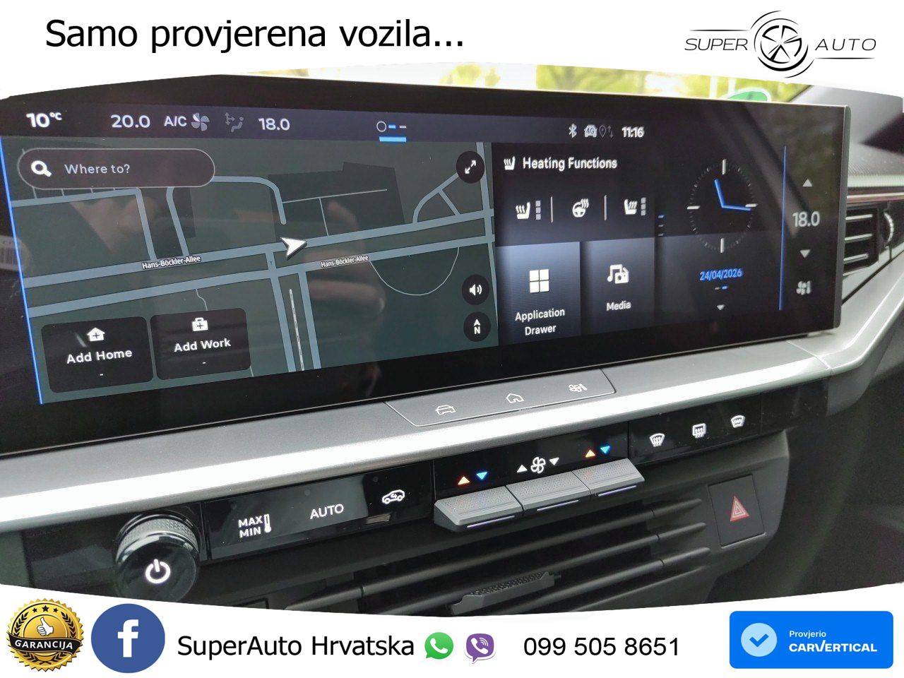 Opel Grandland 1.2 Turbo (145 KS) Hybrid eDCT GS LED+GR SJED+ACC