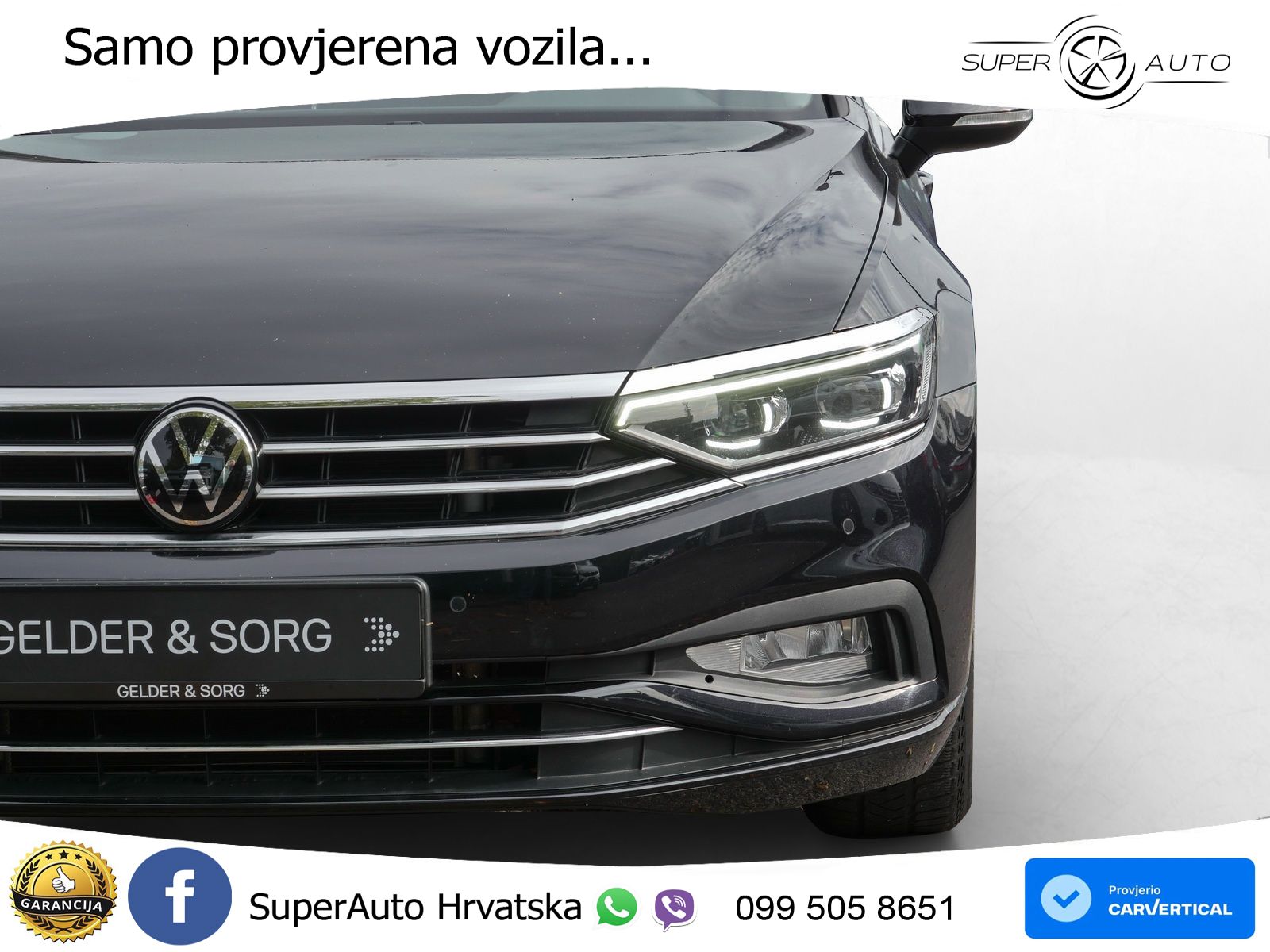 Volkswagen Passat Variant 2.0 TDI (150 KS) DSG Business LED+GR SJED+ACC