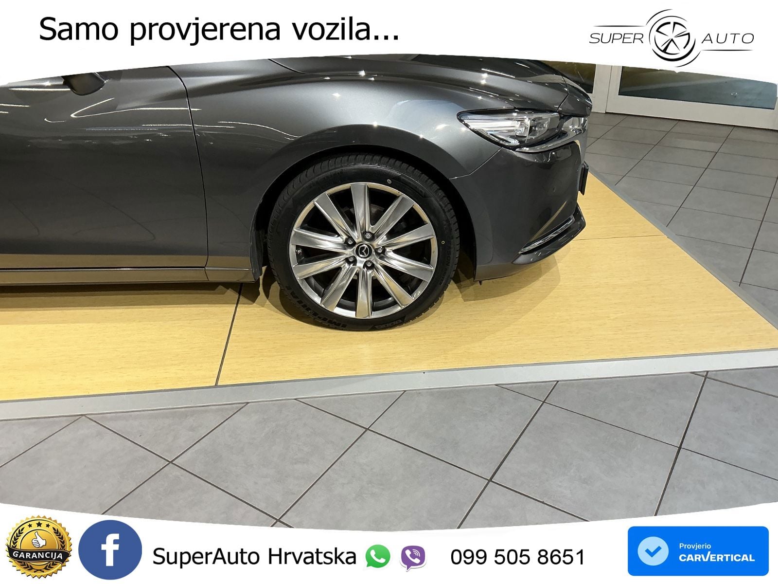 Mazda 6 Sport Combi 2.5 SKYACTIV-G (194 KS) SKYACTIV-Drive LED+GR SJED+ACC