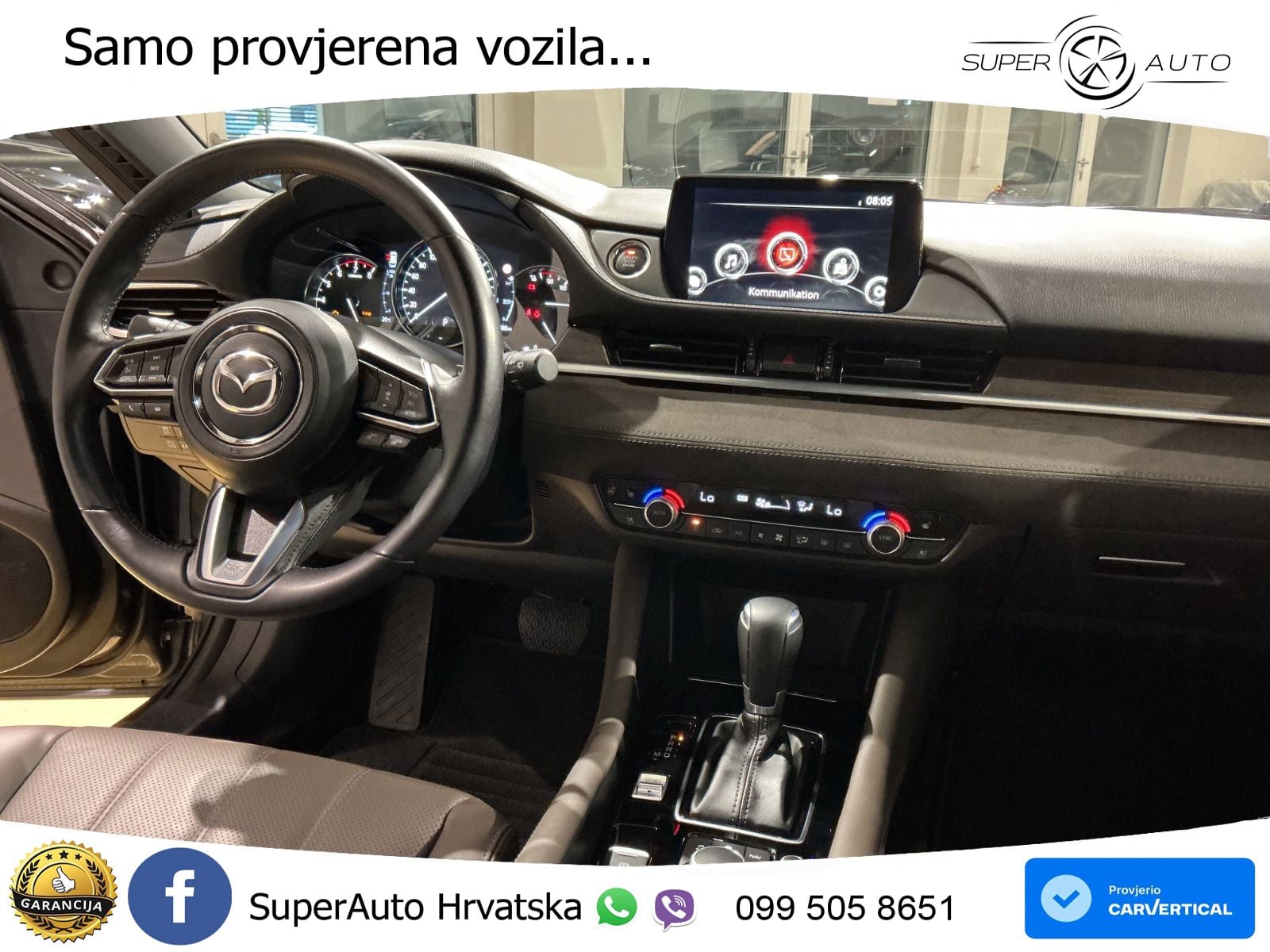 Mazda 6 Sport Combi 2.5 SKYACTIV-G (194 KS) SKYACTIV-Drive LED+GR SJED+ACC