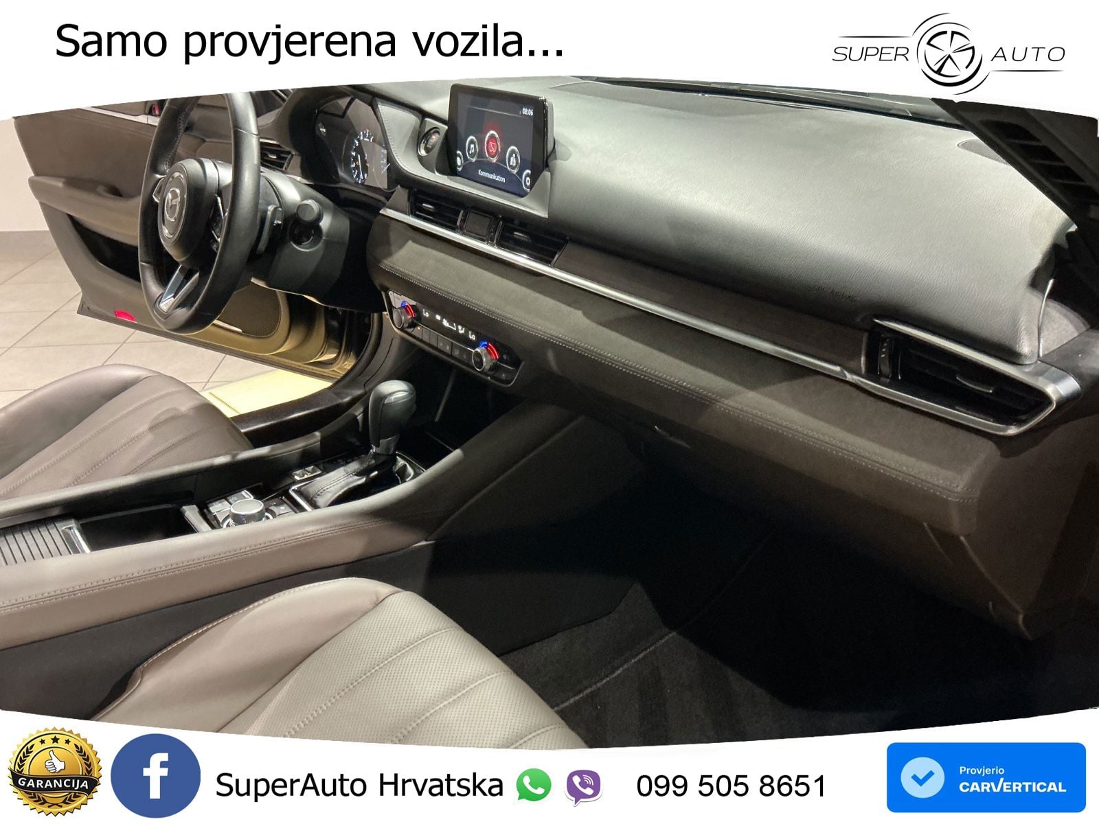 Mazda 6 Sport Combi 2.5 SKYACTIV-G (194 KS) SKYACTIV-Drive LED+GR SJED+ACC