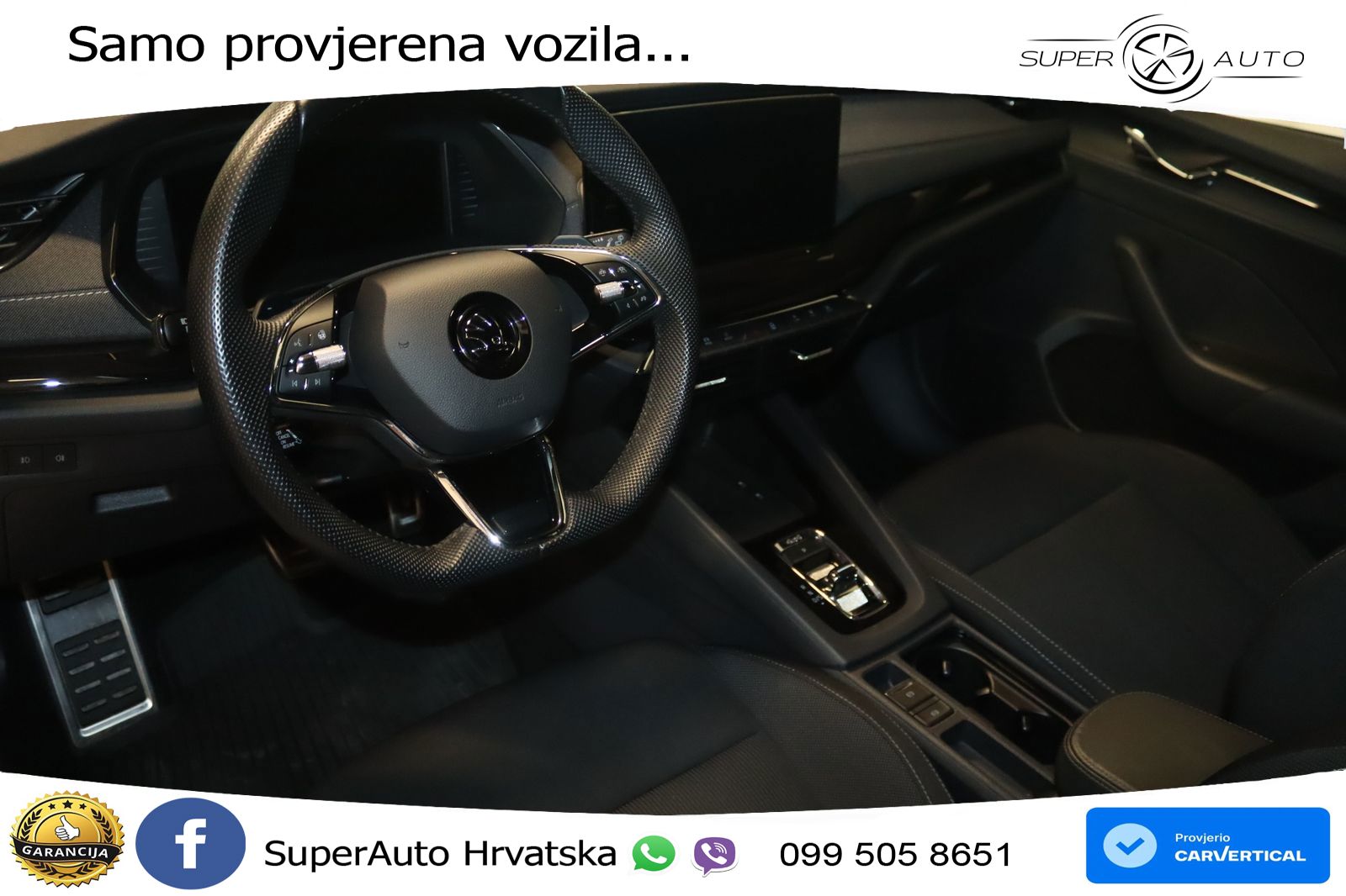 Škoda Octavia Combi 2.0 TSI (190 KS) 4x4 DSG SportLine LED+GR SJED+ACC
