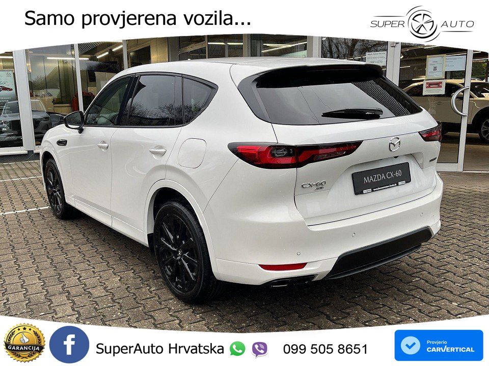 Mazda CX-60 3.3 e-Skyactiv D (254 KS) AWD Automatic MATRIX+GR SJED+KAM