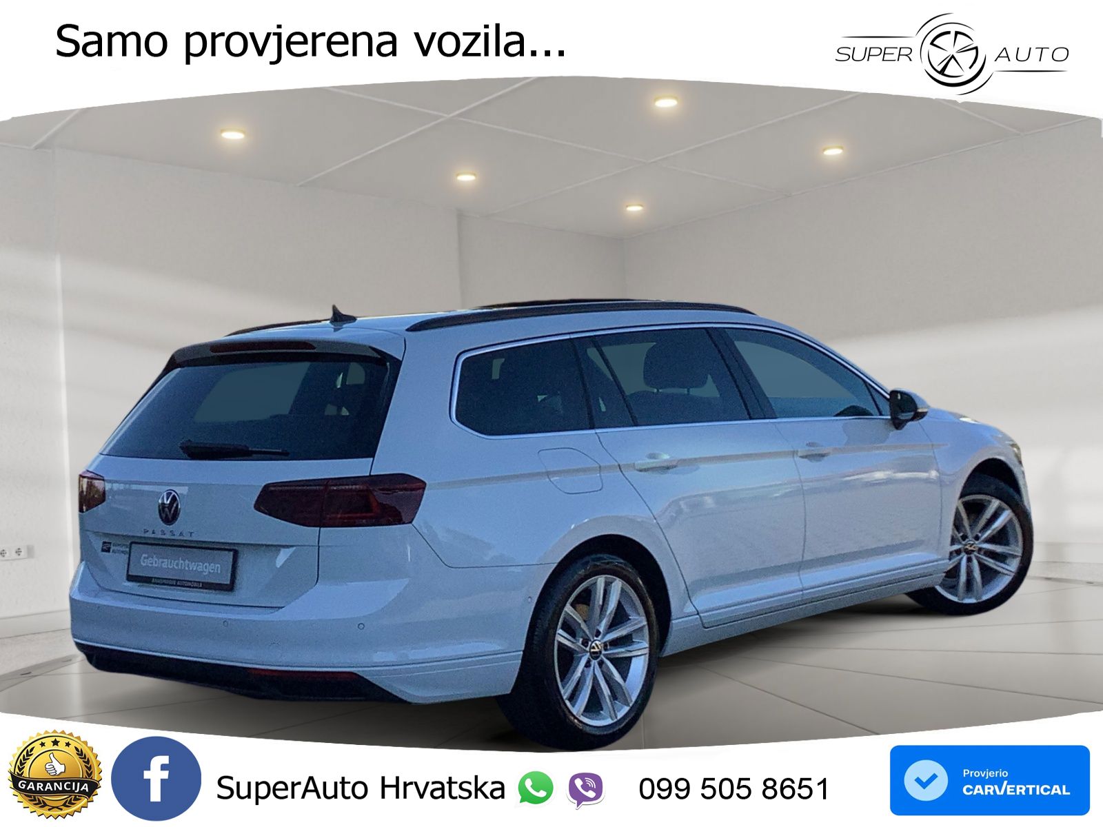 Volkswagen Passat Variant 2.0 TSI (190 KS) DSG Business LED+GR SJED+ACC