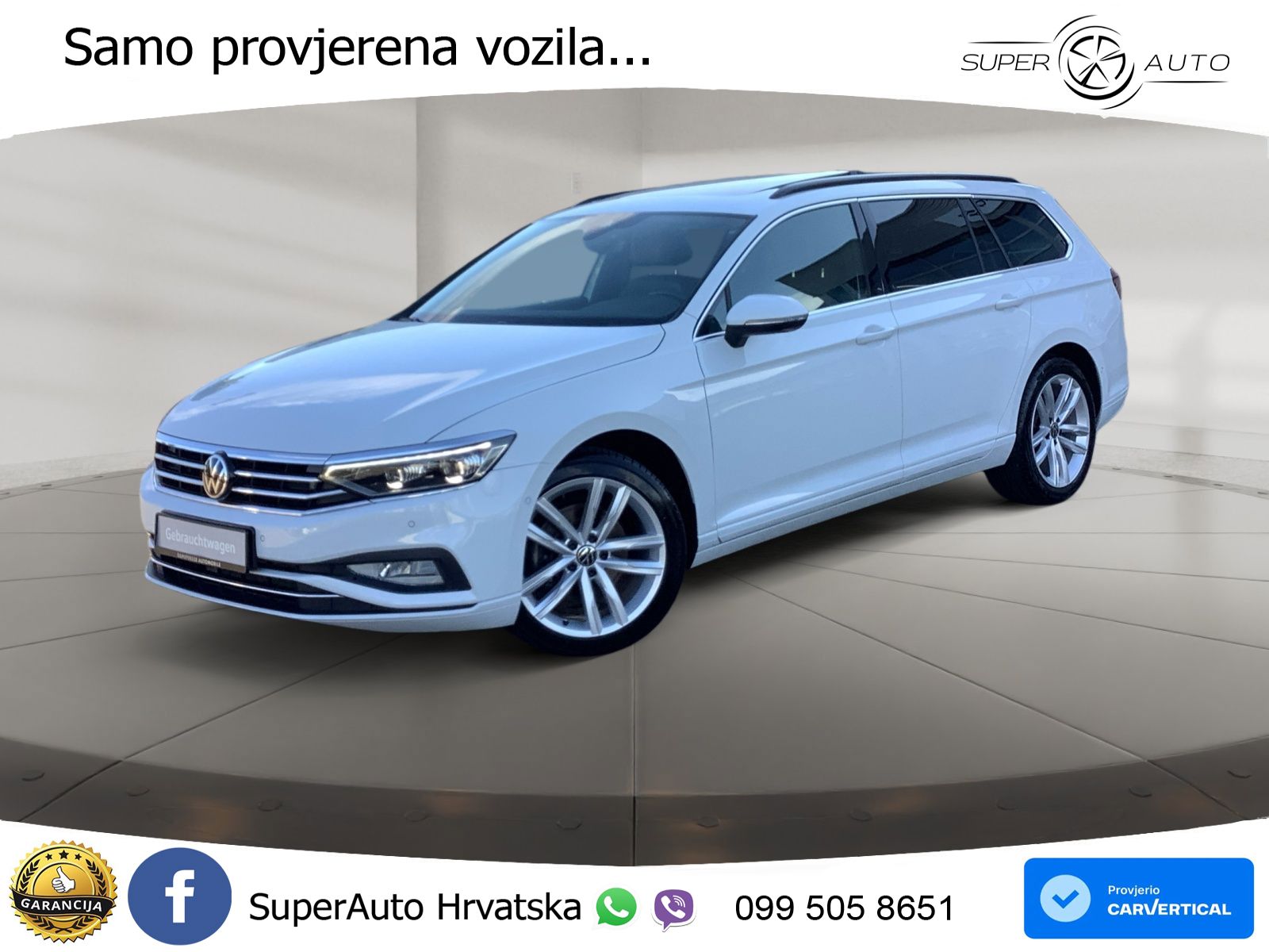 Volkswagen Passat Variant 2.0 TSI (190 KS) DSG Business LED+GR SJED+ACC