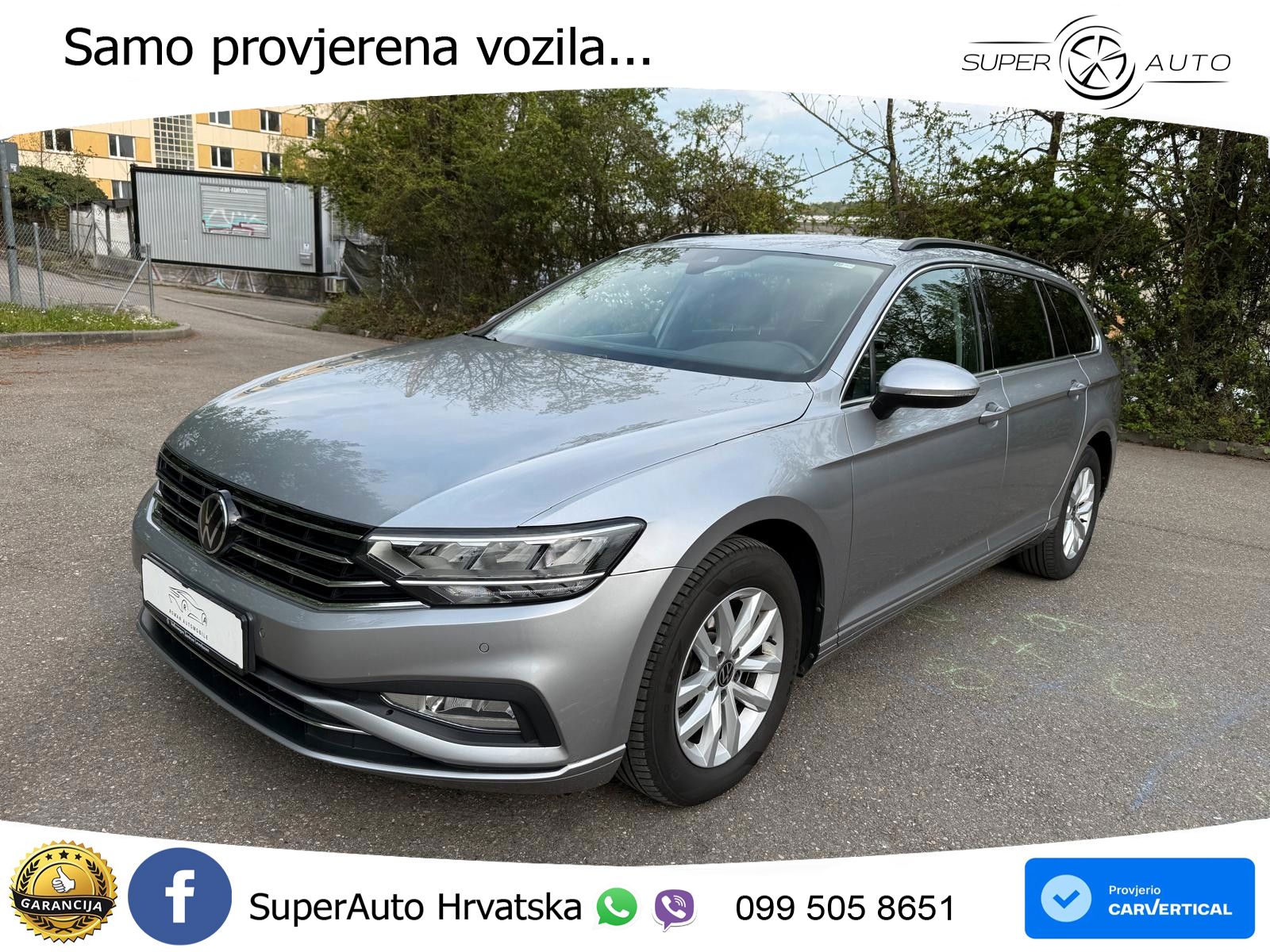 Volkswagen Passat Variant 2.0 TDI (150 KS) DSG Business LED+GR SJED+ACC