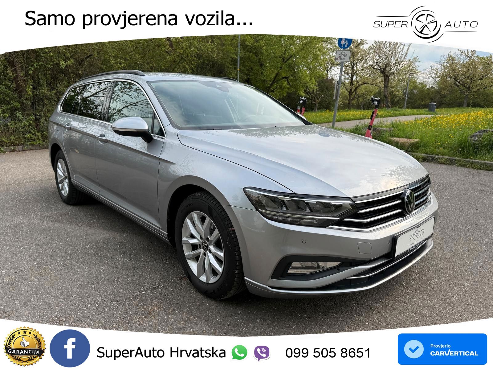 Volkswagen Passat Variant 2.0 TDI (150 KS) DSG Business LED+GR SJED+ACC