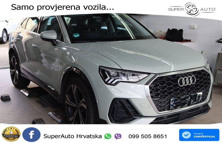 Audi Q3 Sportback 35 TDI (150 KS) S tronic MATRIX+GR SJED+KAM