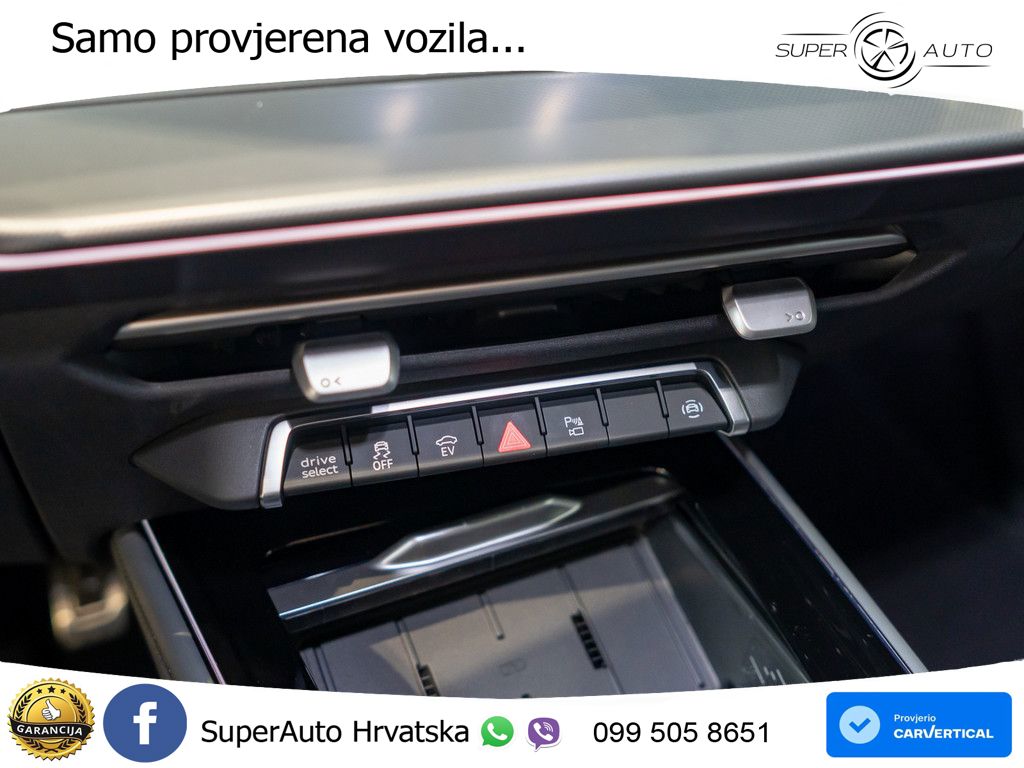 Audi Q3 Sportback 1.5 TFSIe (272 KS) S tronic S line LED+GR SJED+ACC