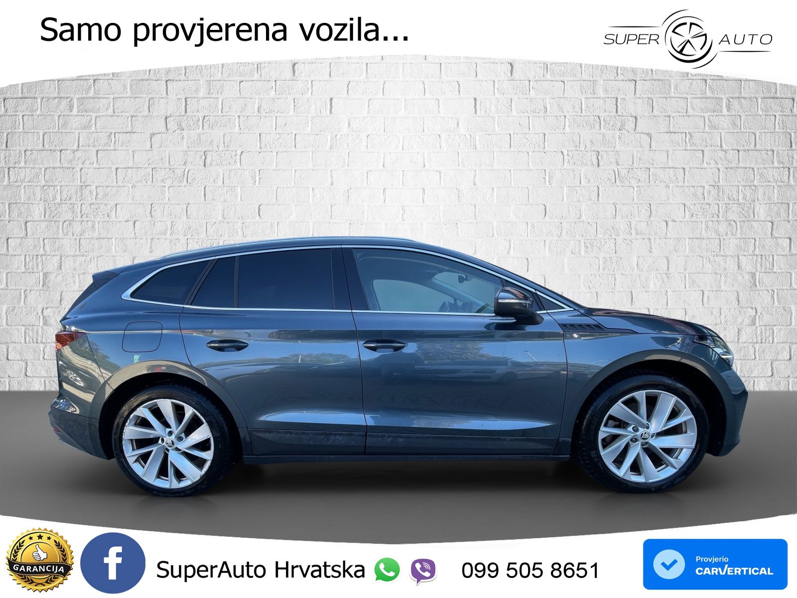 Škoda Enyaq iV 80 82 kWh (204 KS) Suite LED+GR SJED+ACC