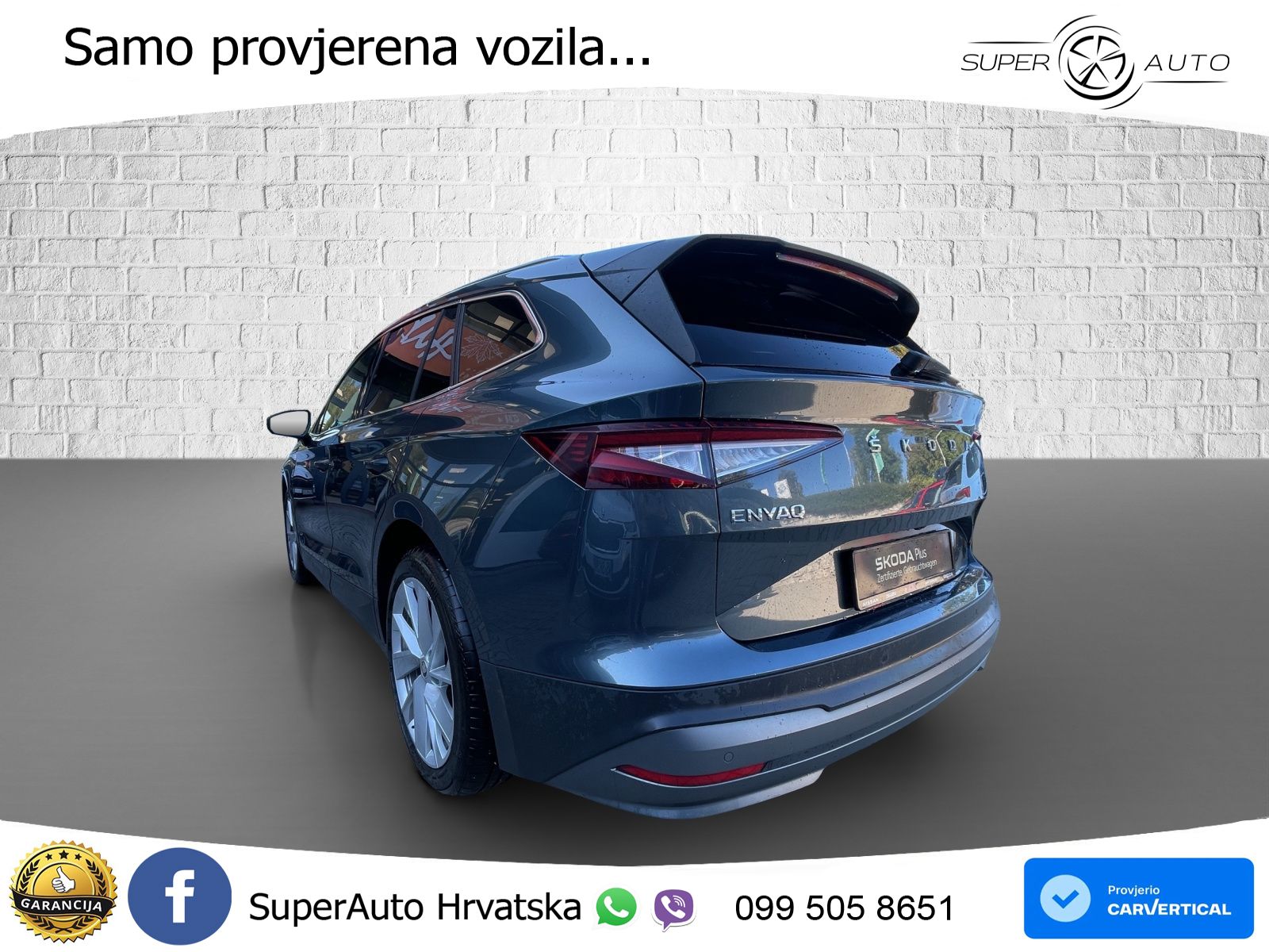 Škoda Enyaq iV 80 82 kWh (204 KS) Suite LED+GR SJED+ACC
