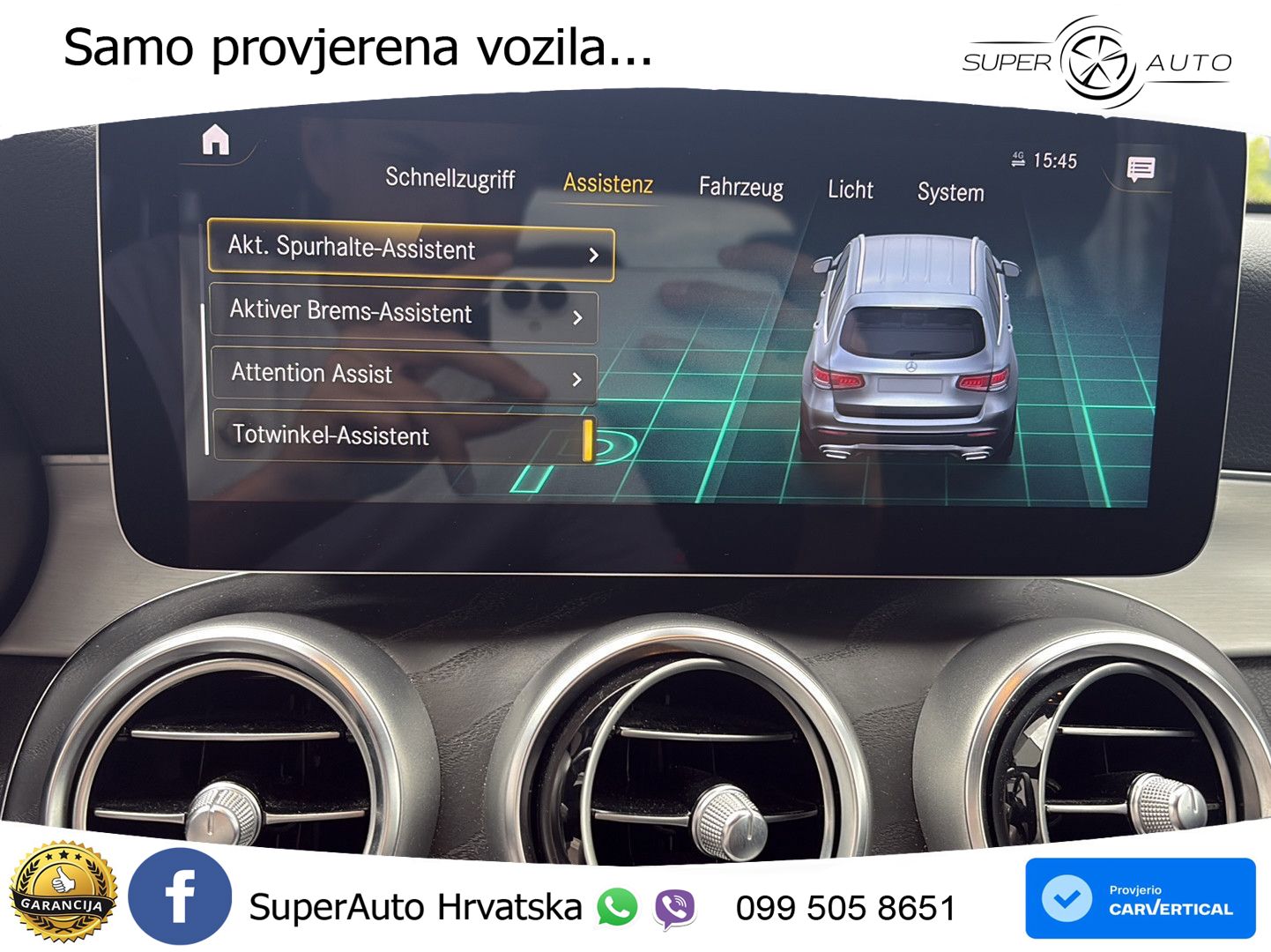 Mercedes GLC 400d (330 KS) 4MATIC 9G-TRONIC LED+GR SJED+ACC