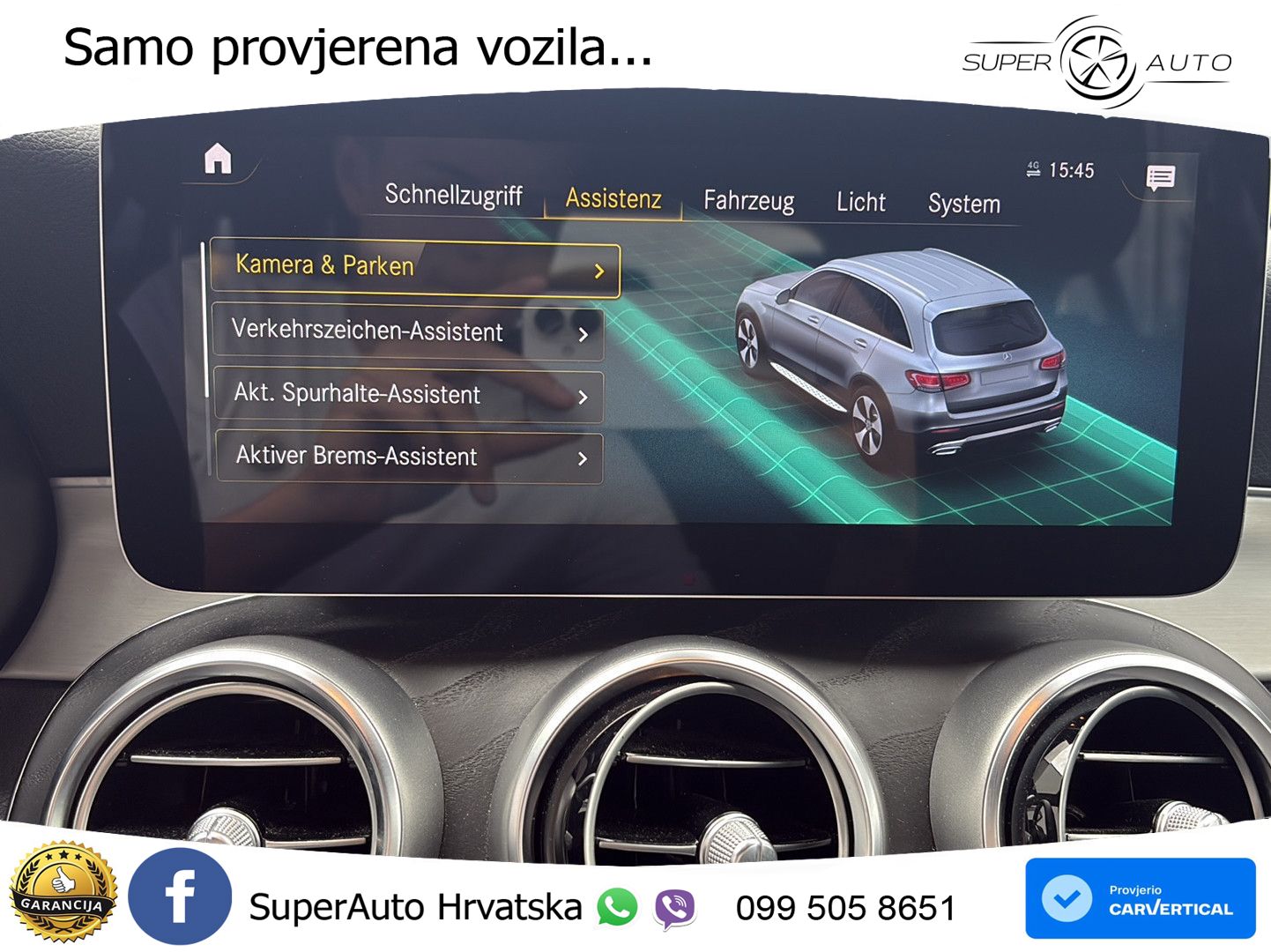 Mercedes GLC 400d (330 KS) 4MATIC 9G-TRONIC LED+GR SJED+ACC