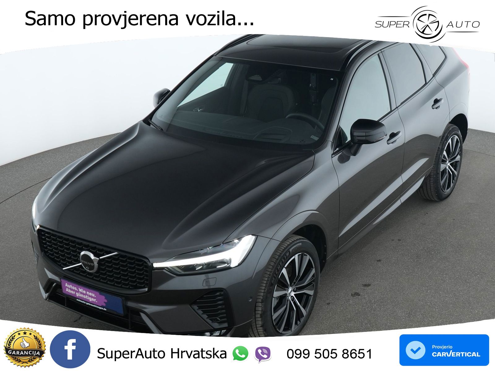 Volvo XC60 B5 Benzin AWD Geartronic ACC+HEAD+4xGR SJED+360+PANO