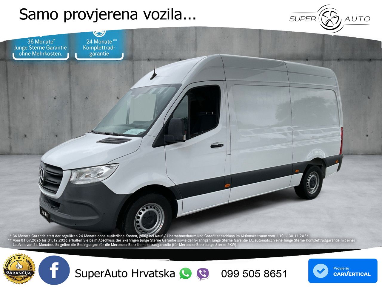 Mercedes-Benz Sprinter 317 CDI KA 9G+Klima+MBUX+ParkP+Tempo 170 KS