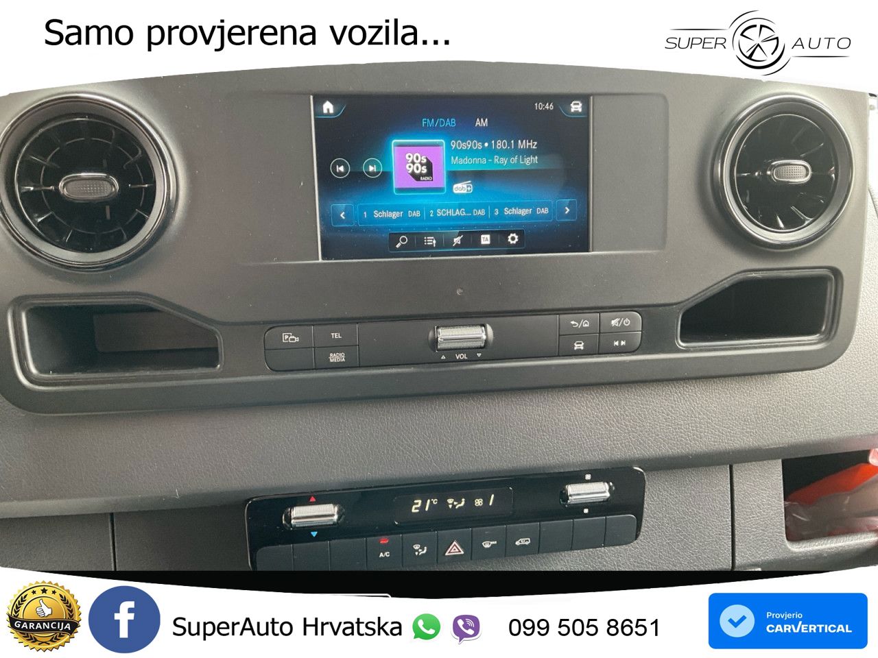 Mercedes-Benz Sprinter 317 CDI KA 9G+Klima+MBUX+ParkP+Tempo 170 KS