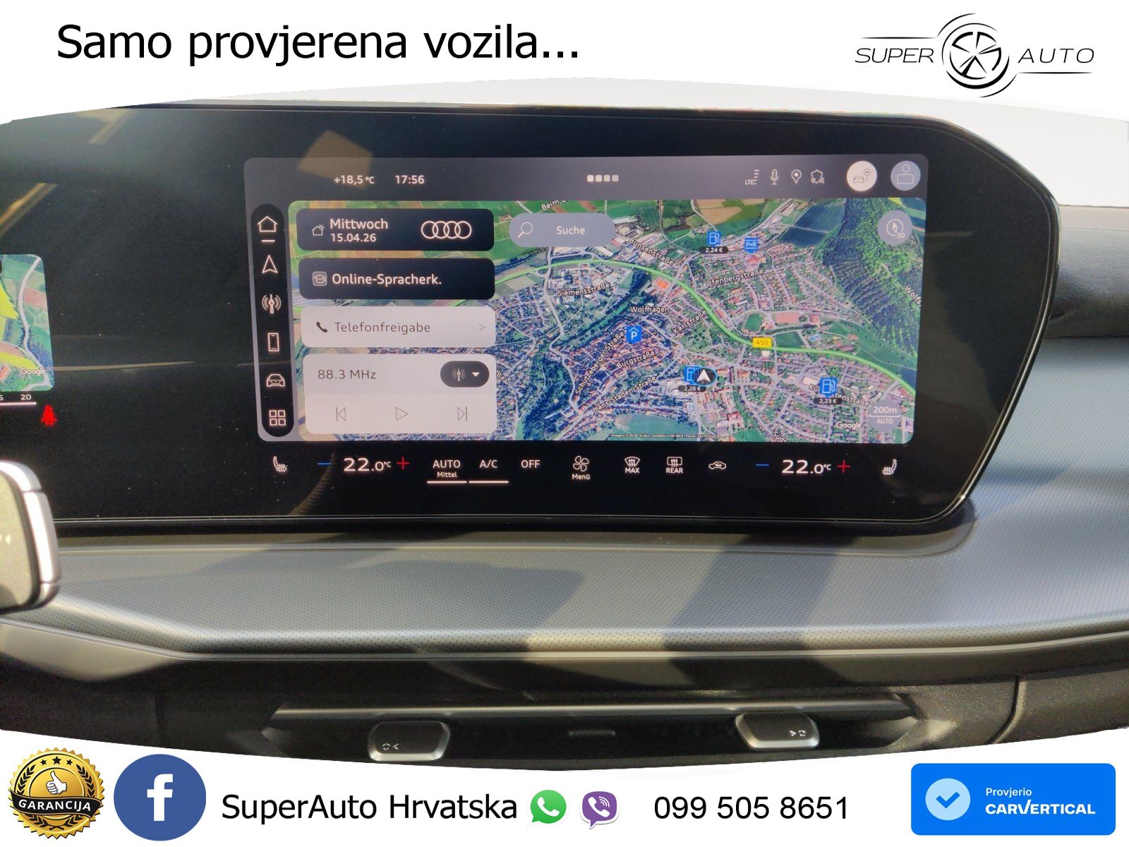 Audi Q3 2.0 TFSI (265 KS) quattro S tronic MATRIX+GR SJED+KAM