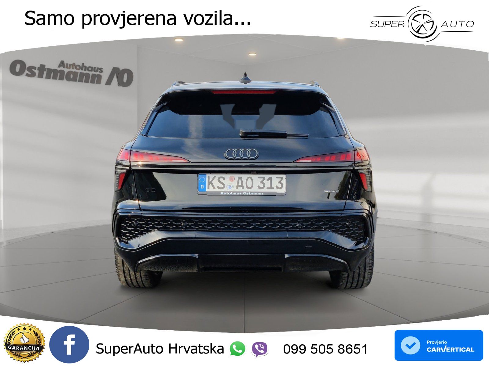 Audi Q3 2.0 TFSI (265 KS) quattro S tronic MATRIX+GR SJED+KAM