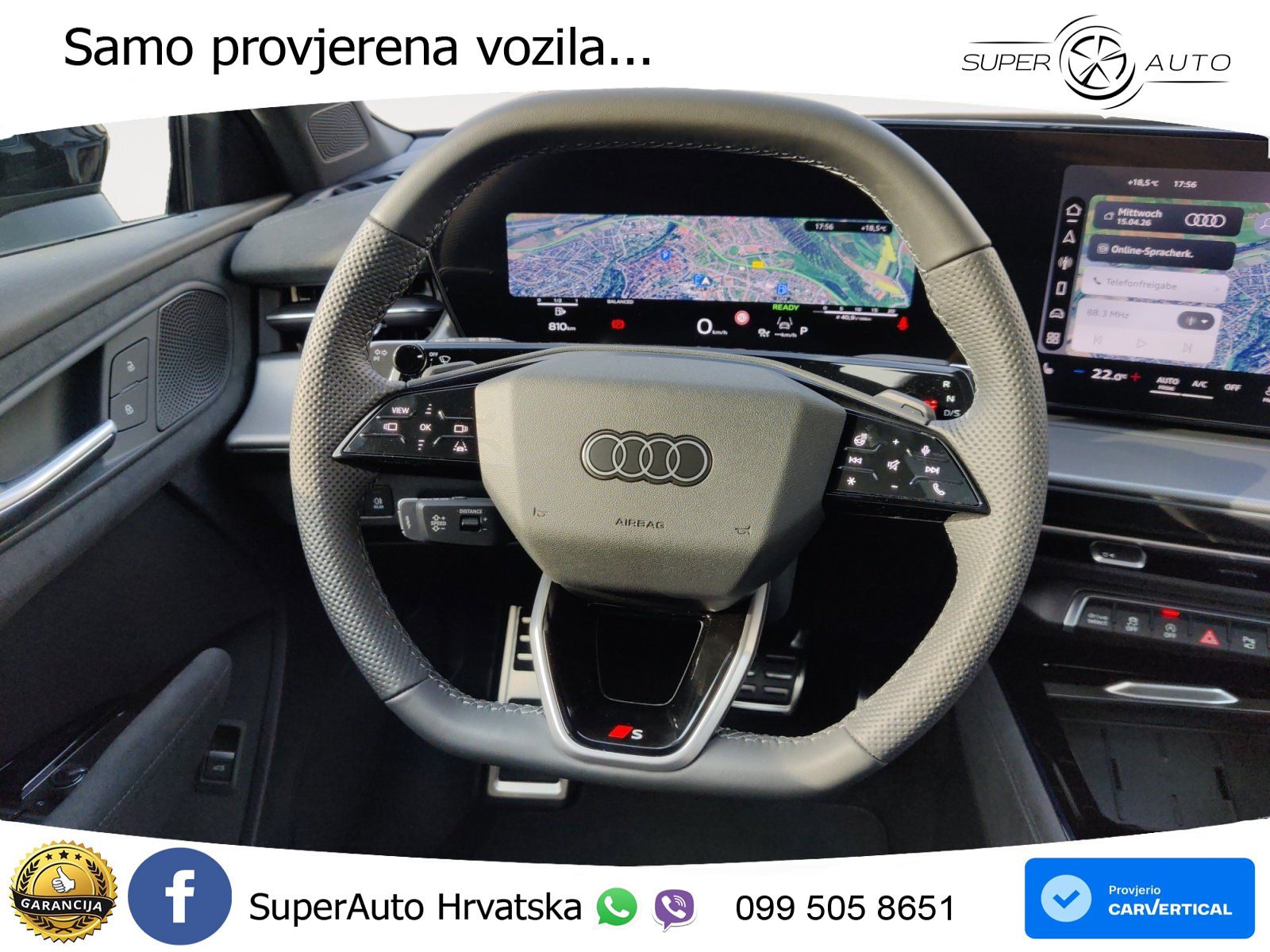 Audi Q3 2.0 TFSI (265 KS) quattro S tronic MATRIX+GR SJED+KAM