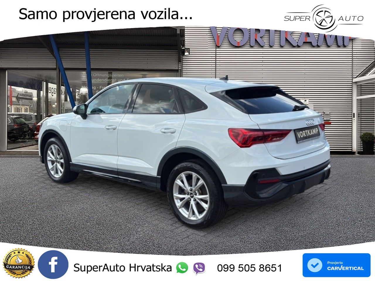 Audi Q3 Sportback 45 TFSIe (245 KS) S tronic S line