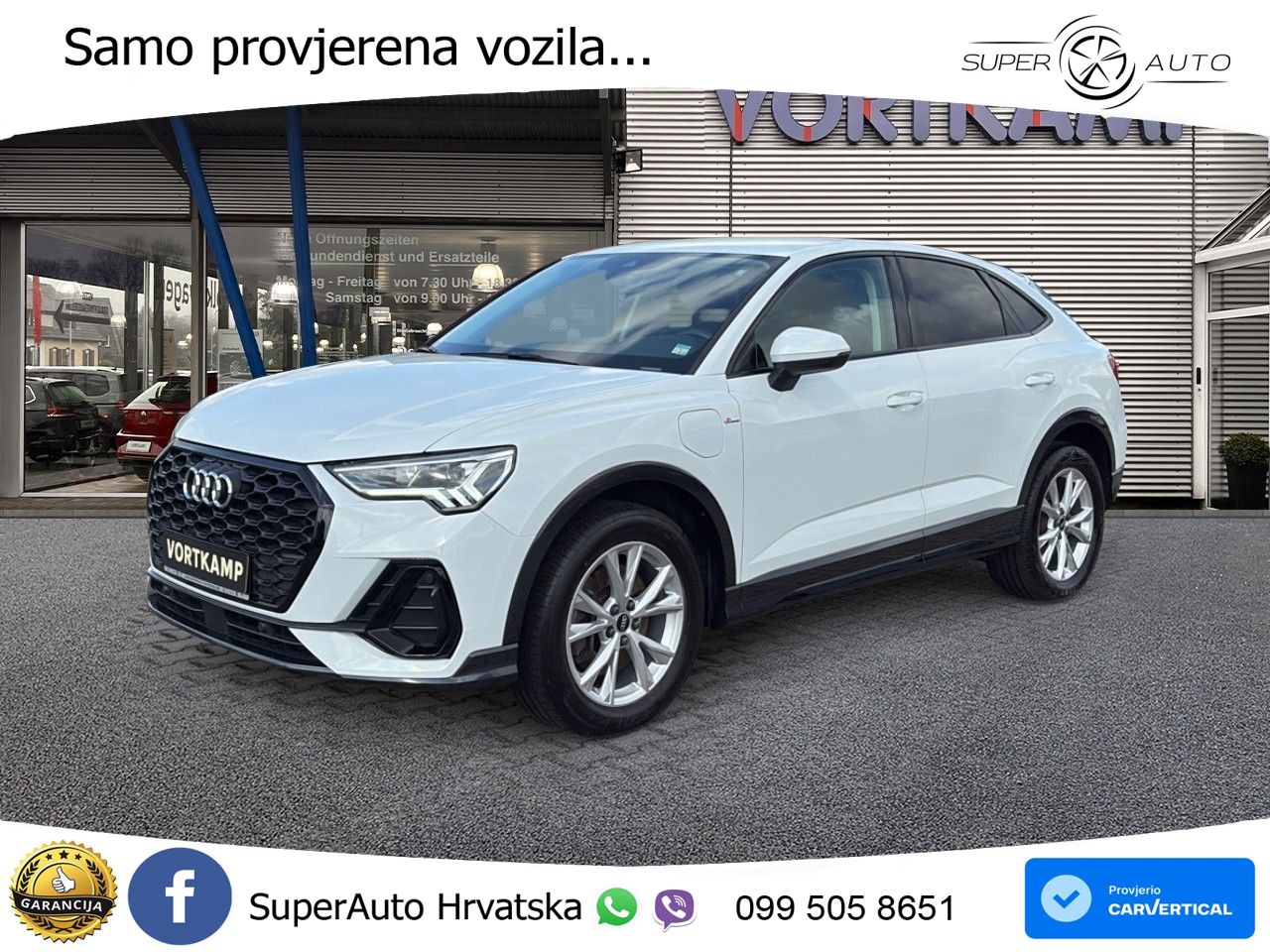 Audi Q3 Sportback 45 TFSIe (245 KS) S tronic S line