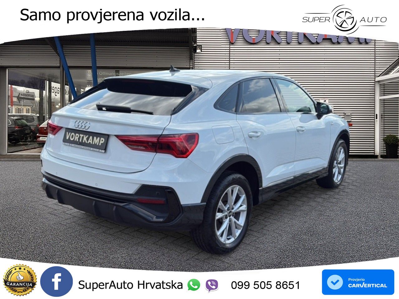 Audi Q3 Sportback 45 TFSIe (245 KS) S tronic S line