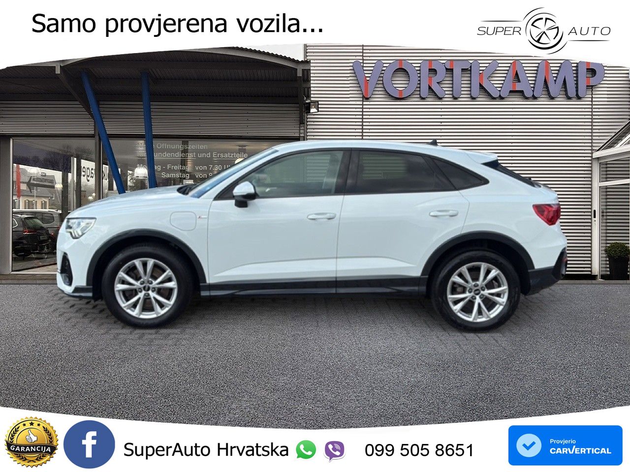 Audi Q3 Sportback 45 TFSIe (245 KS) S tronic S line