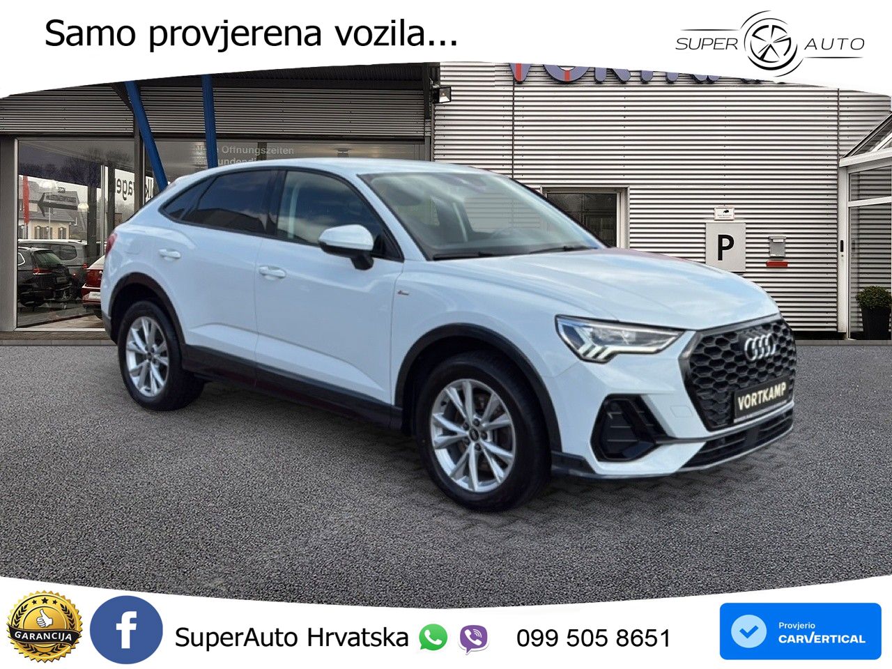 Audi Q3 Sportback 45 TFSIe (245 KS) S tronic S line
