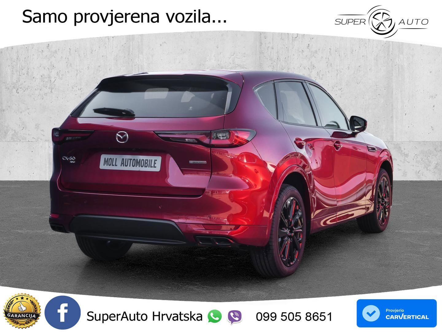 Mazda CX-60 3.3 e-Skyactiv D (254 KS) AWD Automatic MATRIX+GR SJED+KAM