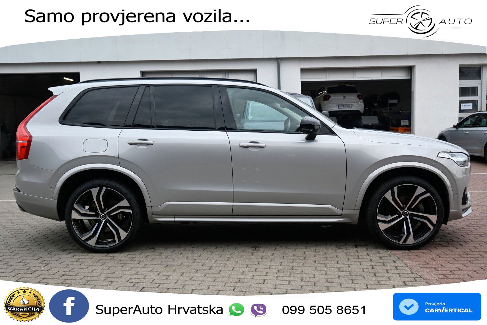 Volvo XC90 2.0 B5 Diesel AWD Automatic ACC+GR SJED+360+PANO