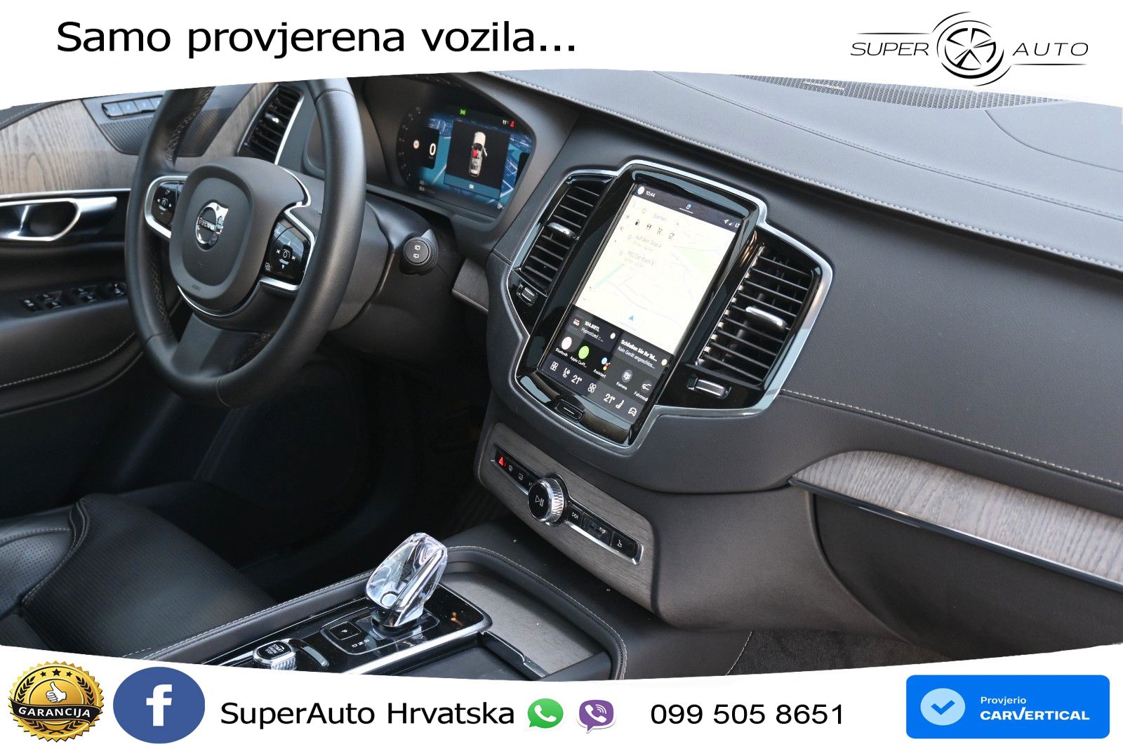 Volvo XC90 2.0 B5 Diesel AWD Automatic ACC+GR SJED+360+PANO