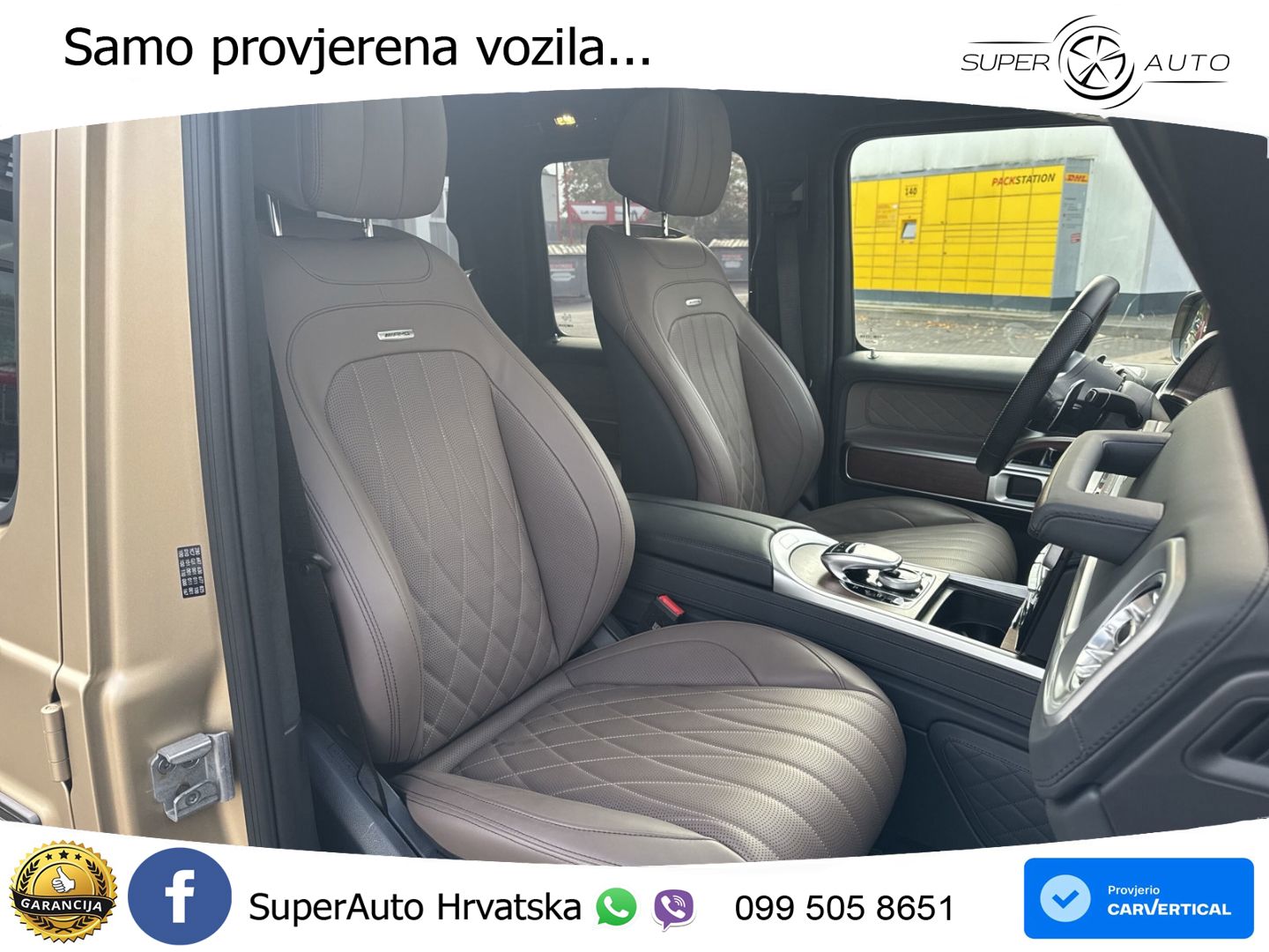 Mercedes AMG G 63 Long V8 (585 KS) 4MATIC 9G-TRONIC AMG SPEEDSHIFT PLUS LED+GR SJED+ACC