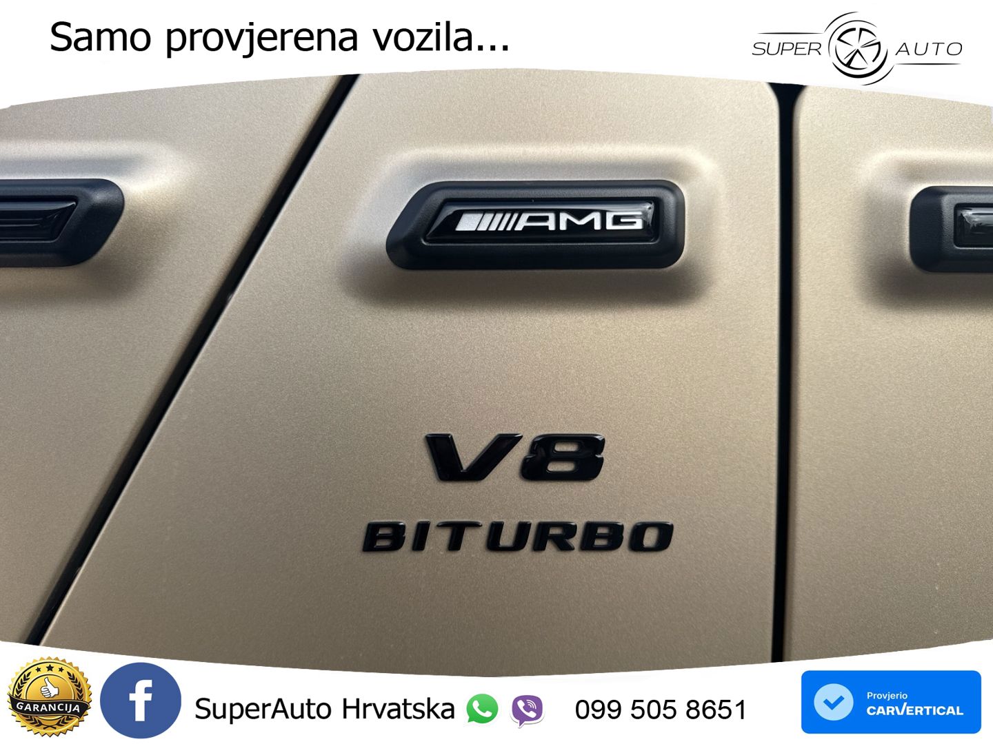 Mercedes AMG G 63 Long V8 (585 KS) 4MATIC 9G-TRONIC AMG SPEEDSHIFT PLUS LED+GR SJED+ACC