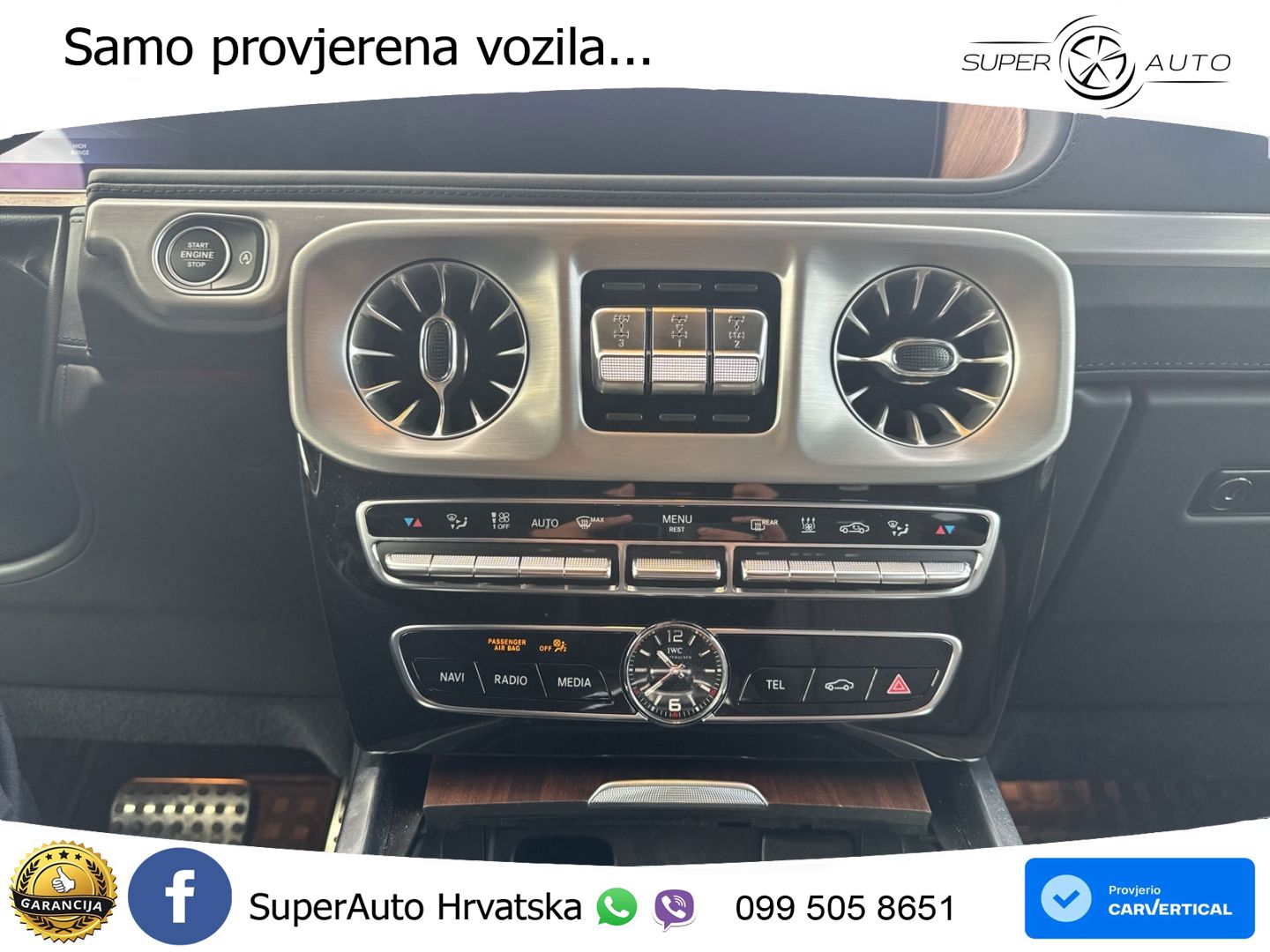 Mercedes AMG G 63 Long V8 (585 KS) 4MATIC 9G-TRONIC AMG SPEEDSHIFT PLUS LED+GR SJED+ACC