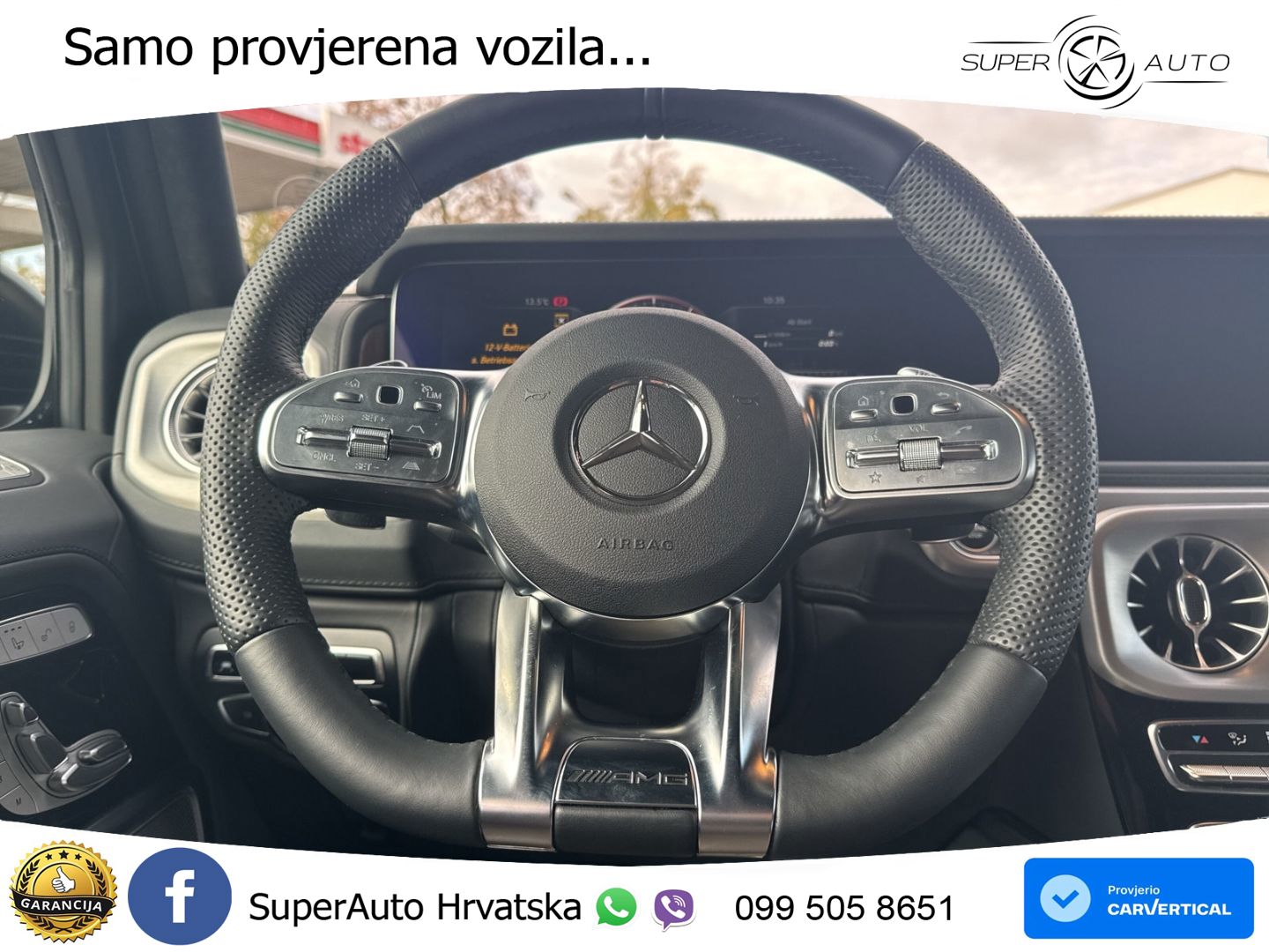 Mercedes AMG G 63 Long V8 (585 KS) 4MATIC 9G-TRONIC AMG SPEEDSHIFT PLUS LED+GR SJED+ACC