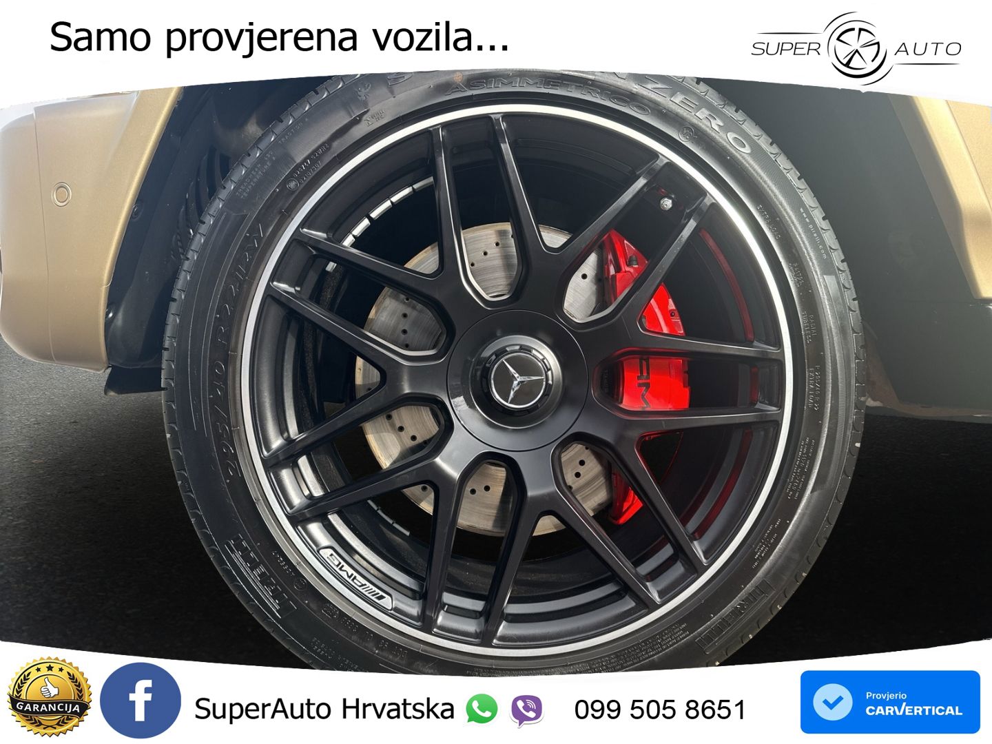 Mercedes AMG G 63 Long V8 (585 KS) 4MATIC 9G-TRONIC AMG SPEEDSHIFT PLUS LED+GR SJED+ACC