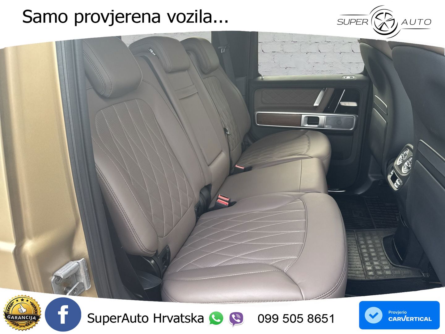 Mercedes AMG G 63 Long V8 (585 KS) 4MATIC 9G-TRONIC AMG SPEEDSHIFT PLUS LED+GR SJED+ACC