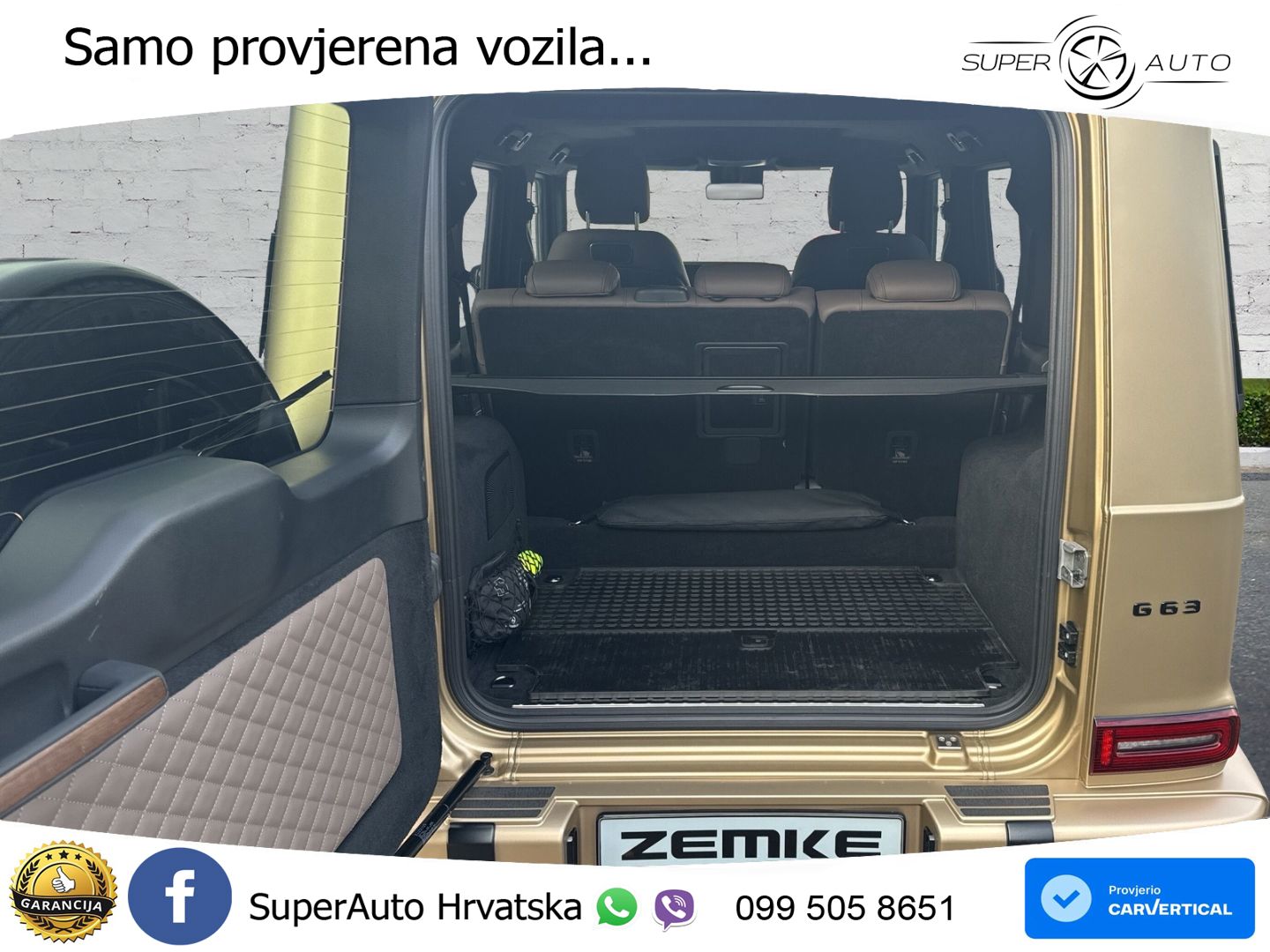 Mercedes AMG G 63 Long V8 (585 KS) 4MATIC 9G-TRONIC AMG SPEEDSHIFT PLUS LED+GR SJED+ACC