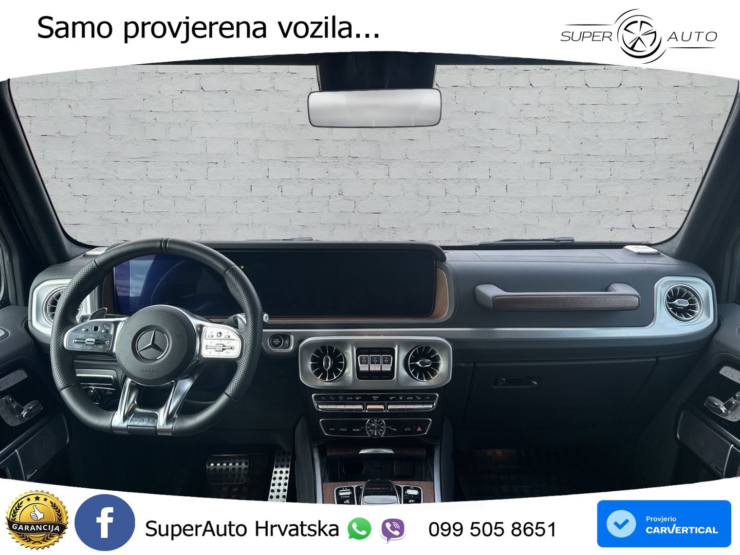 Mercedes AMG G 63 Long V8 (585 KS) 4MATIC 9G-TRONIC AMG SPEEDSHIFT PLUS LED+GR SJED+ACC