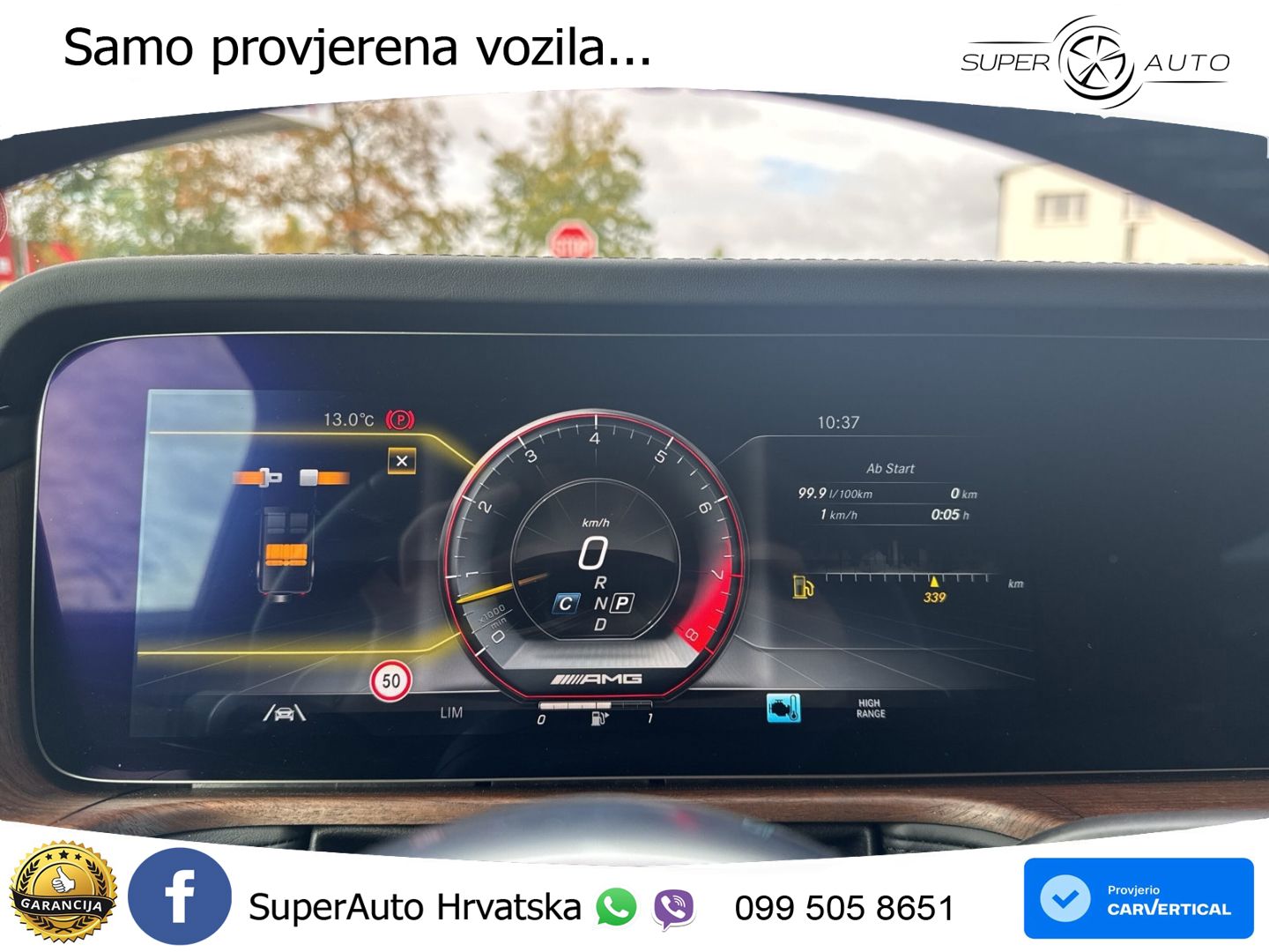 Mercedes AMG G 63 Long V8 (585 KS) 4MATIC 9G-TRONIC AMG SPEEDSHIFT PLUS LED+GR SJED+ACC