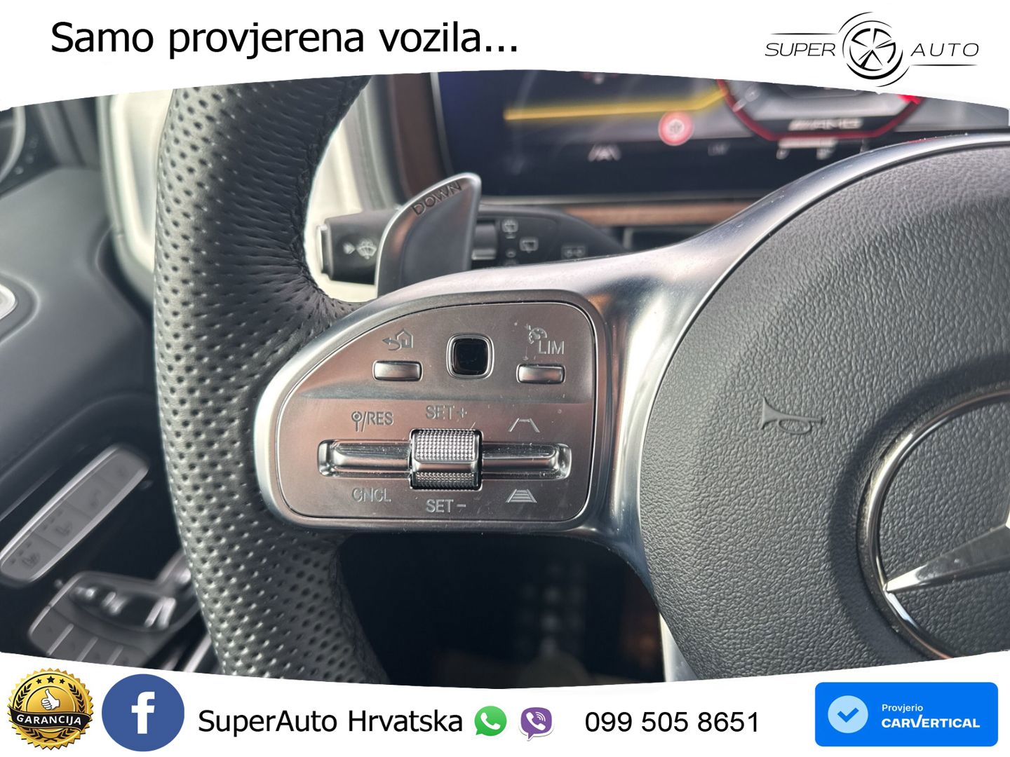 Mercedes AMG G 63 Long V8 (585 KS) 4MATIC 9G-TRONIC AMG SPEEDSHIFT PLUS LED+GR SJED+ACC