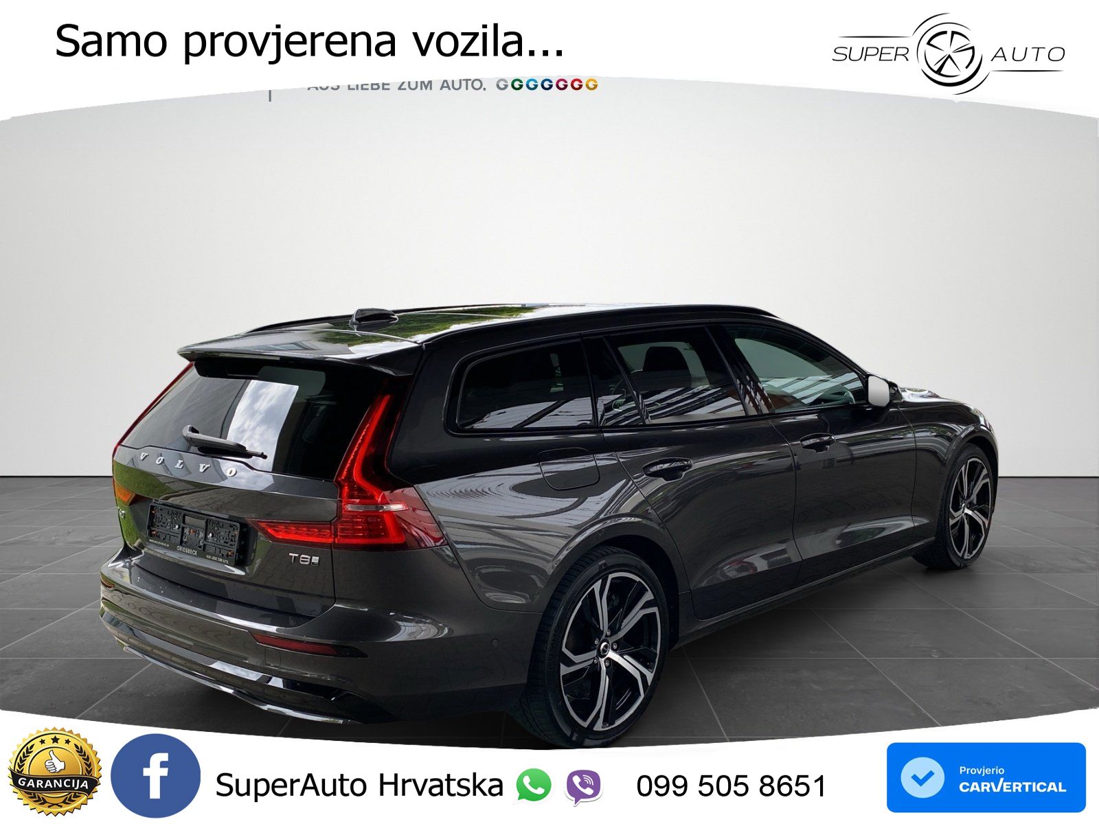 Volvo V60 2.0 T8 AWD Geartronic LED+GR SJED+ACC