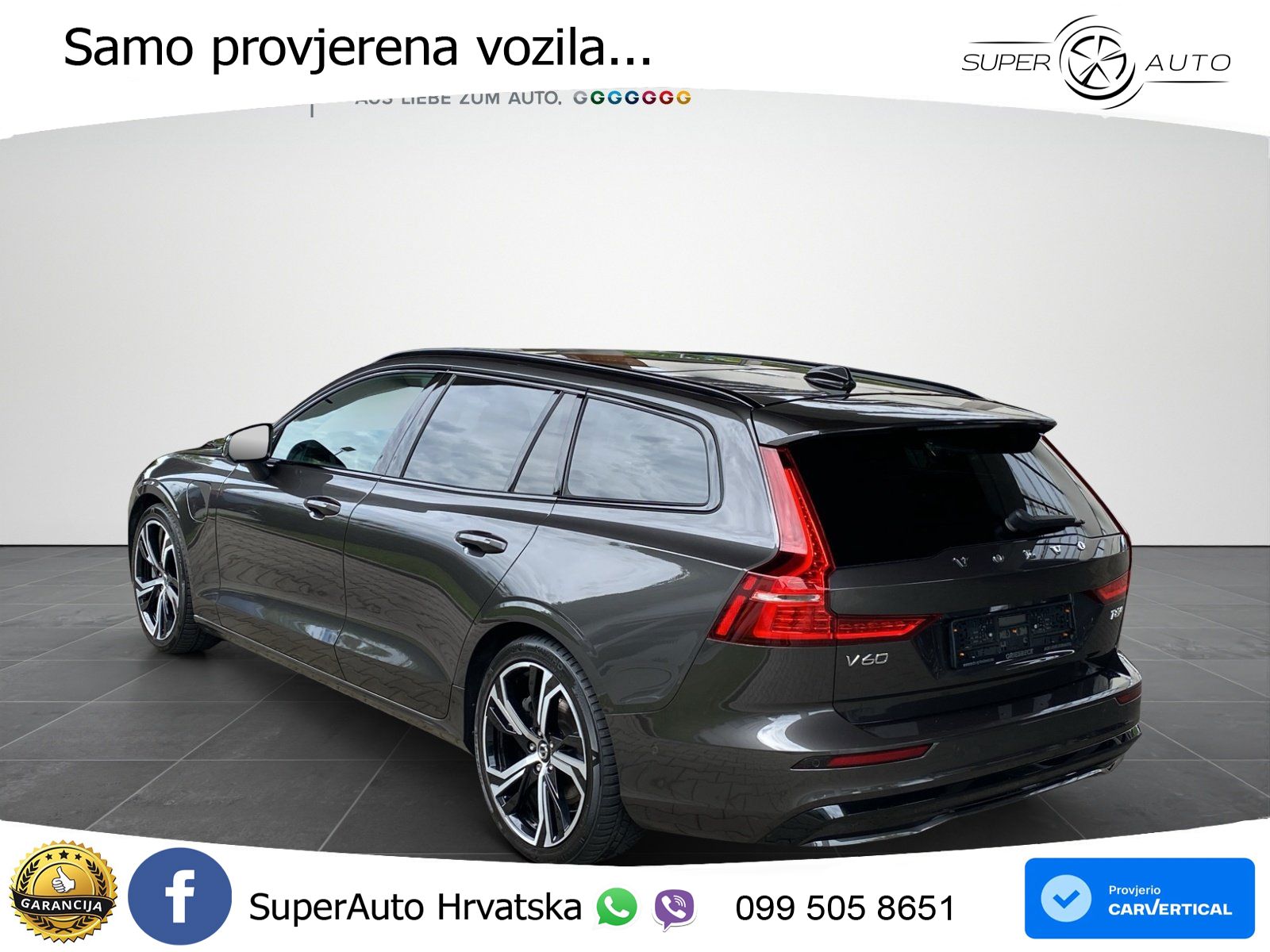 Volvo V60 2.0 T8 AWD Geartronic LED+GR SJED+ACC