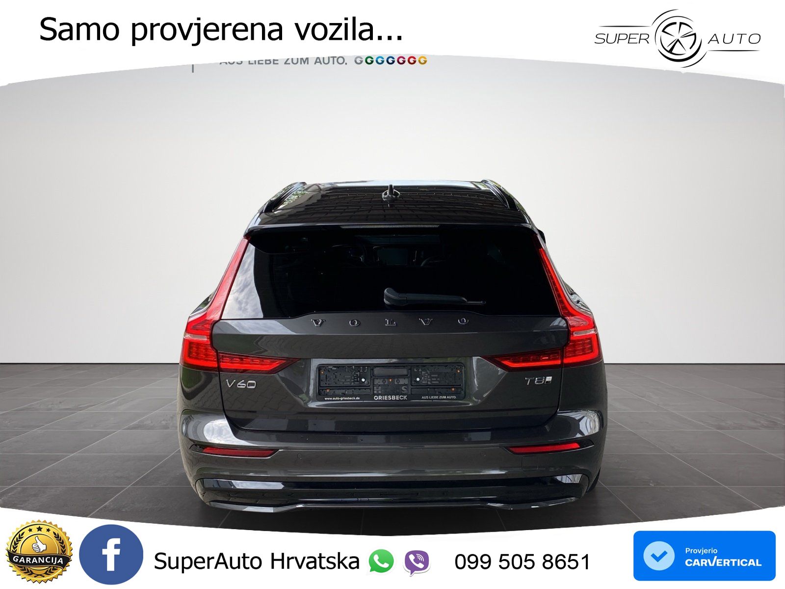 Volvo V60 2.0 T8 AWD Geartronic LED+GR SJED+ACC
